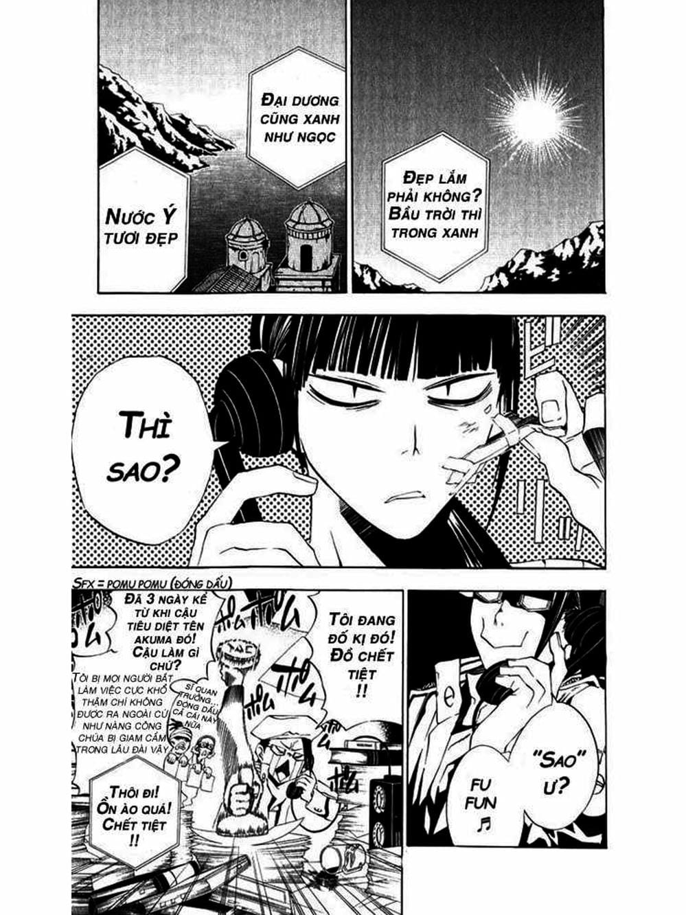 Truyện Tranh Quái Vật Sinh Ra Từ Linh Hồn Chết Chóc - D. Gray-Man trang 8