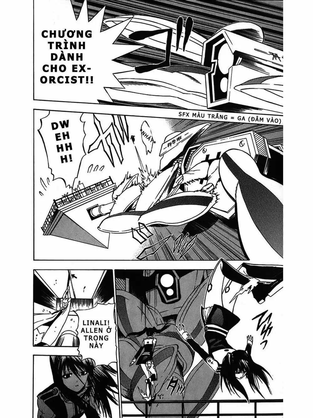 Truyện Tranh Quái Vật Sinh Ra Từ Linh Hồn Chết Chóc - D. Gray-Man trang 8