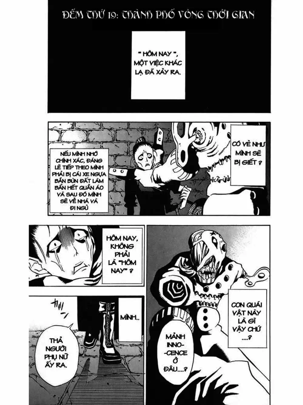 Truyện Tranh Quái Vật Sinh Ra Từ Linh Hồn Chết Chóc - D. Gray-Man trang 8