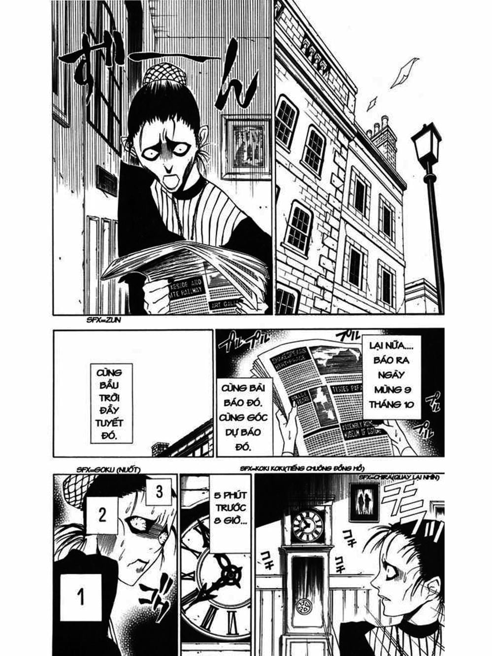 Truyện Tranh Quái Vật Sinh Ra Từ Linh Hồn Chết Chóc - D. Gray-Man trang 8