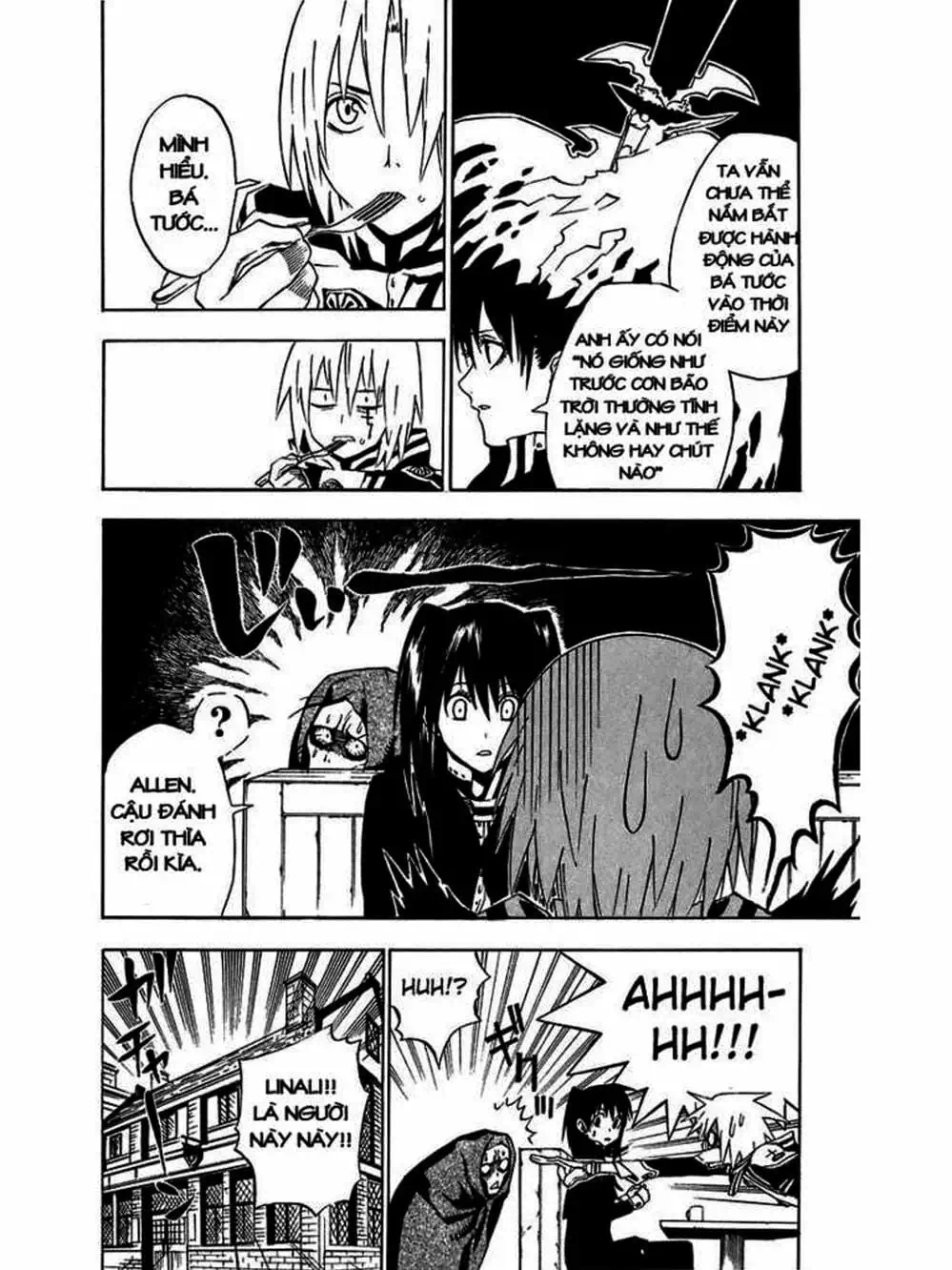 Truyện Tranh Quái Vật Sinh Ra Từ Linh Hồn Chết Chóc - D. Gray-Man trang 8