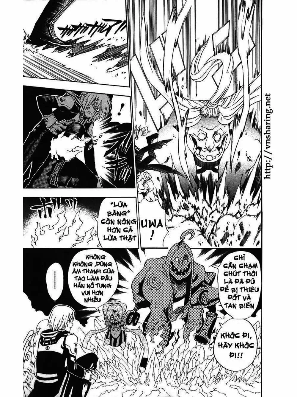 Truyện Tranh Quái Vật Sinh Ra Từ Linh Hồn Chết Chóc - D. Gray-Man trang 8