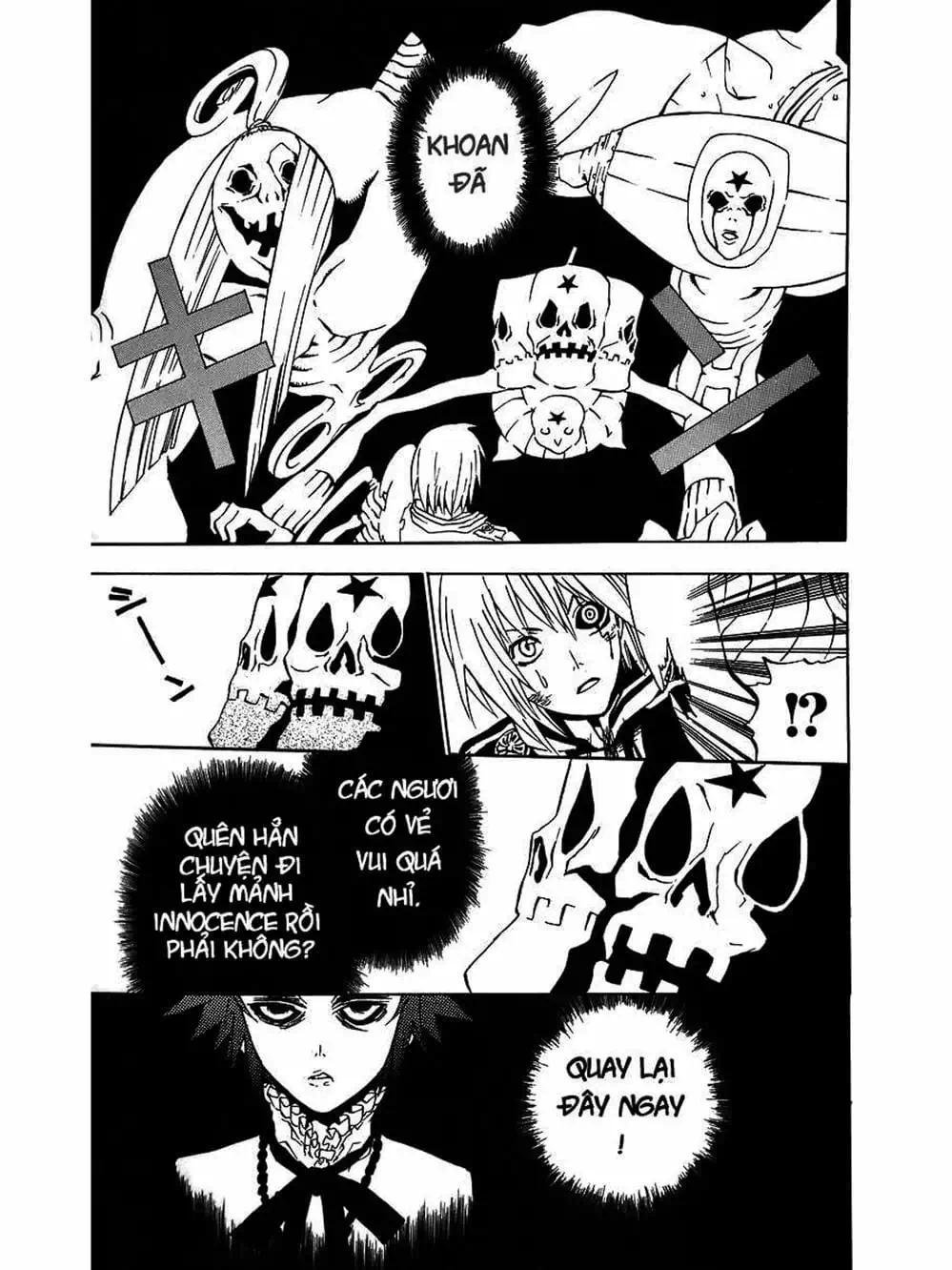 Truyện Tranh Quái Vật Sinh Ra Từ Linh Hồn Chết Chóc - D. Gray-Man trang 8