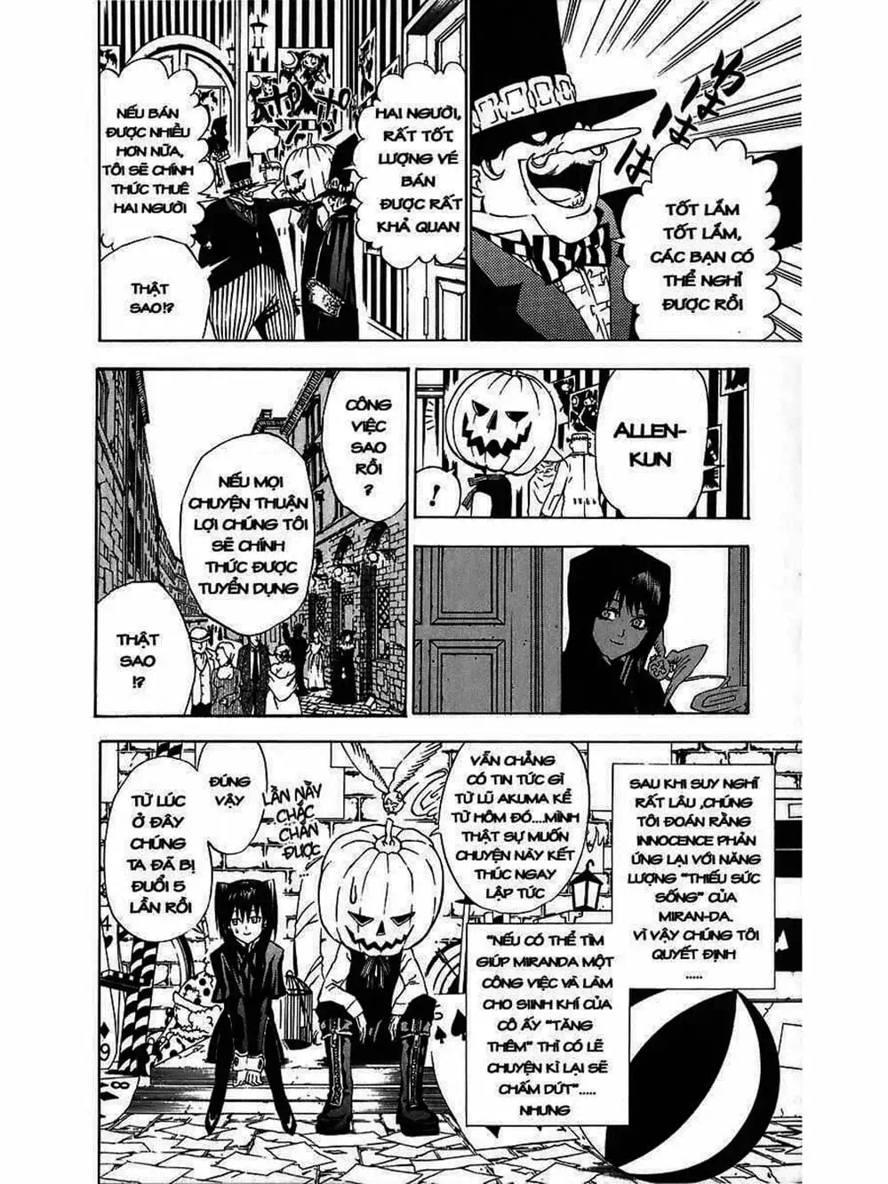 Truyện Tranh Quái Vật Sinh Ra Từ Linh Hồn Chết Chóc - D. Gray-Man trang 8