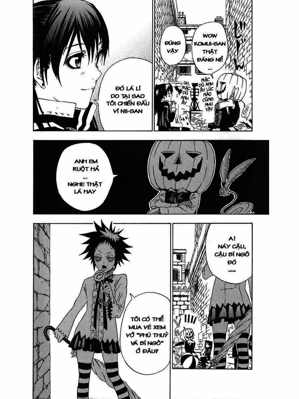 Truyện Tranh Quái Vật Sinh Ra Từ Linh Hồn Chết Chóc - D. Gray-Man trang 8