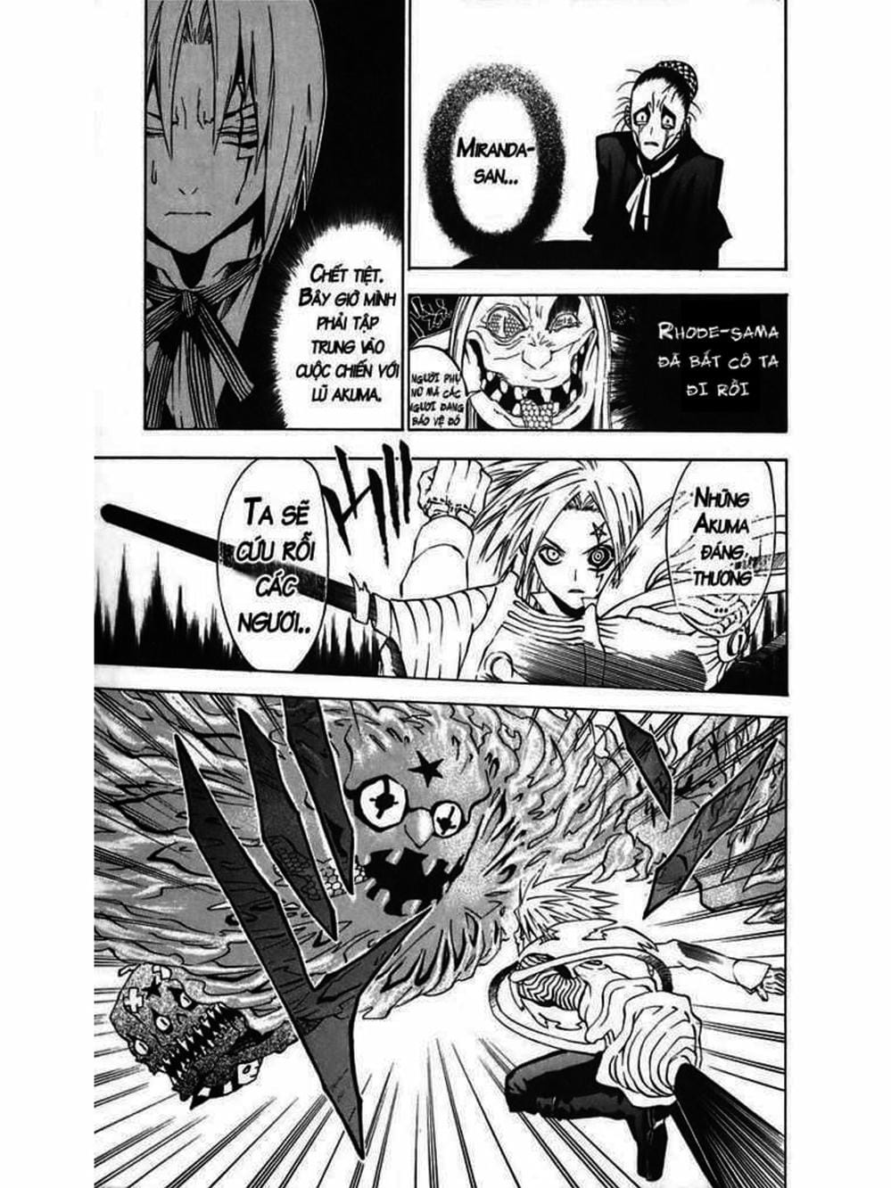 Truyện Tranh Quái Vật Sinh Ra Từ Linh Hồn Chết Chóc - D. Gray-Man trang 8