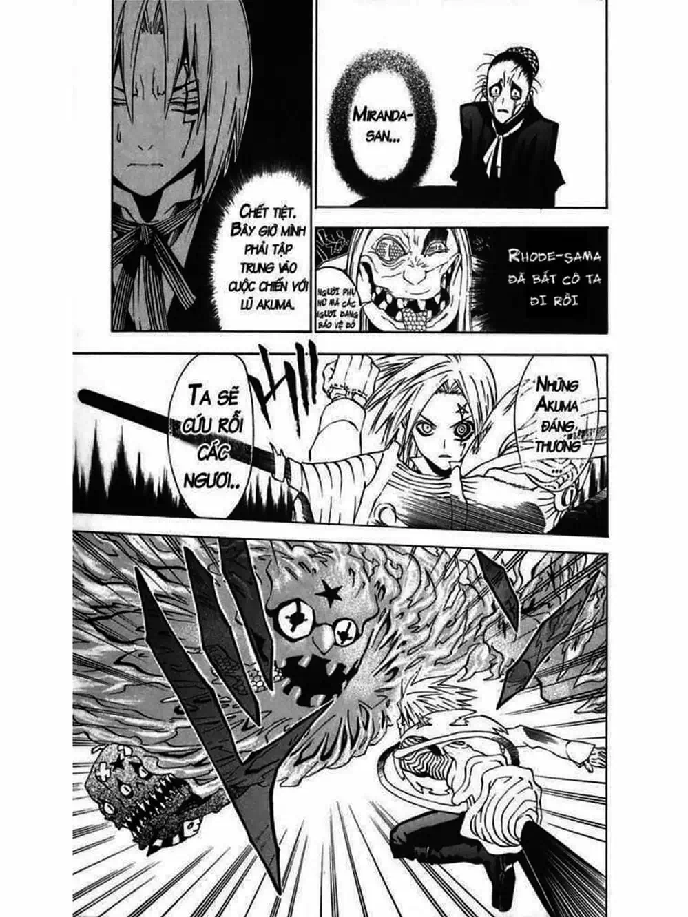 Truyện Tranh Quái Vật Sinh Ra Từ Linh Hồn Chết Chóc - D. Gray-Man trang 8