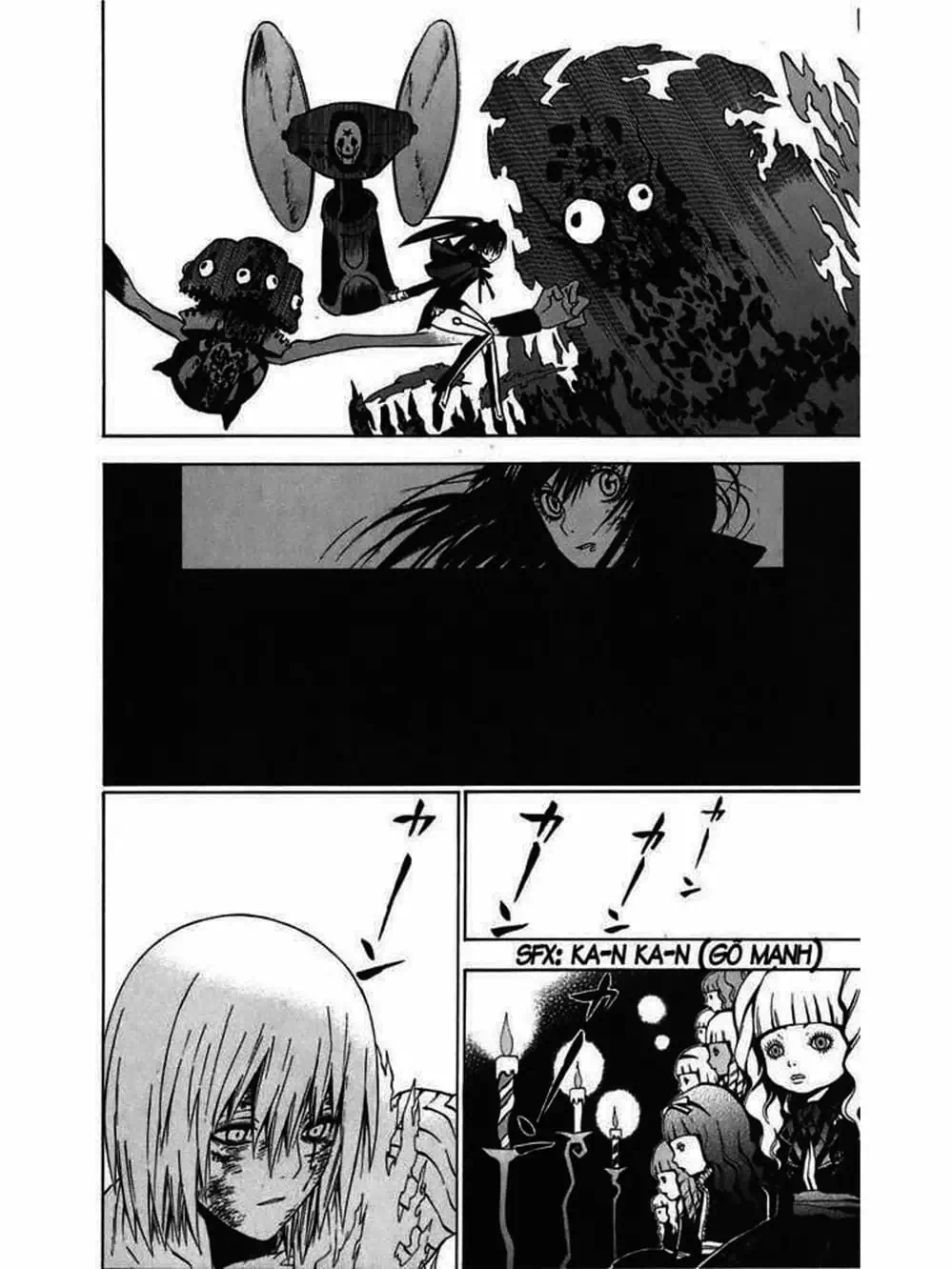 Truyện Tranh Quái Vật Sinh Ra Từ Linh Hồn Chết Chóc - D. Gray-Man trang 8