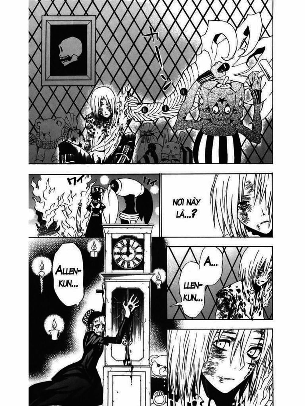 Truyện Tranh Quái Vật Sinh Ra Từ Linh Hồn Chết Chóc - D. Gray-Man trang 8