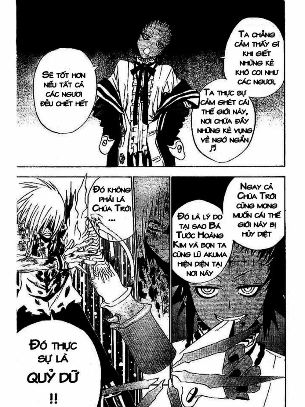 Truyện Tranh Quái Vật Sinh Ra Từ Linh Hồn Chết Chóc - D. Gray-Man trang 8