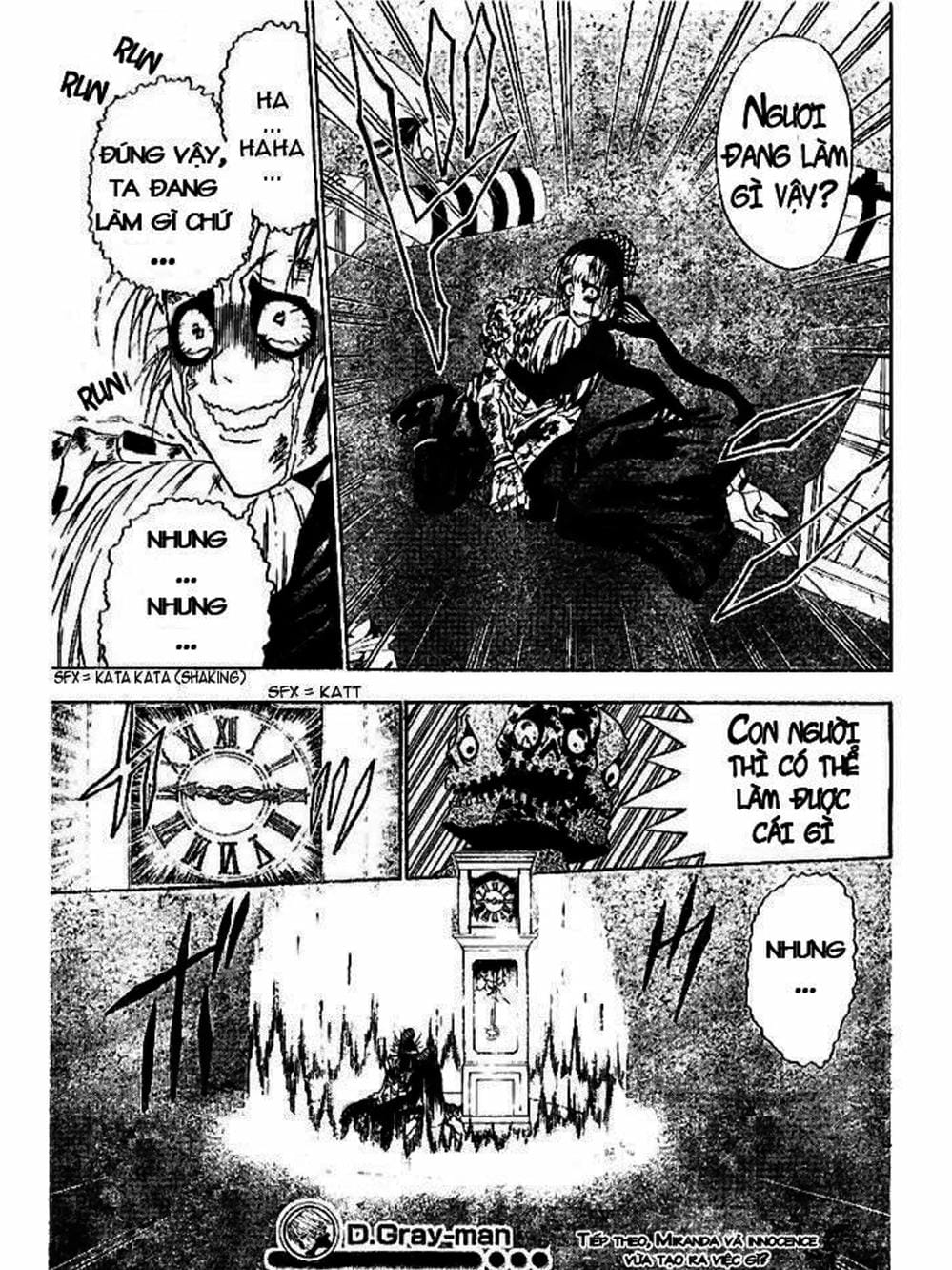 Truyện Tranh Quái Vật Sinh Ra Từ Linh Hồn Chết Chóc - D. Gray-Man trang 8