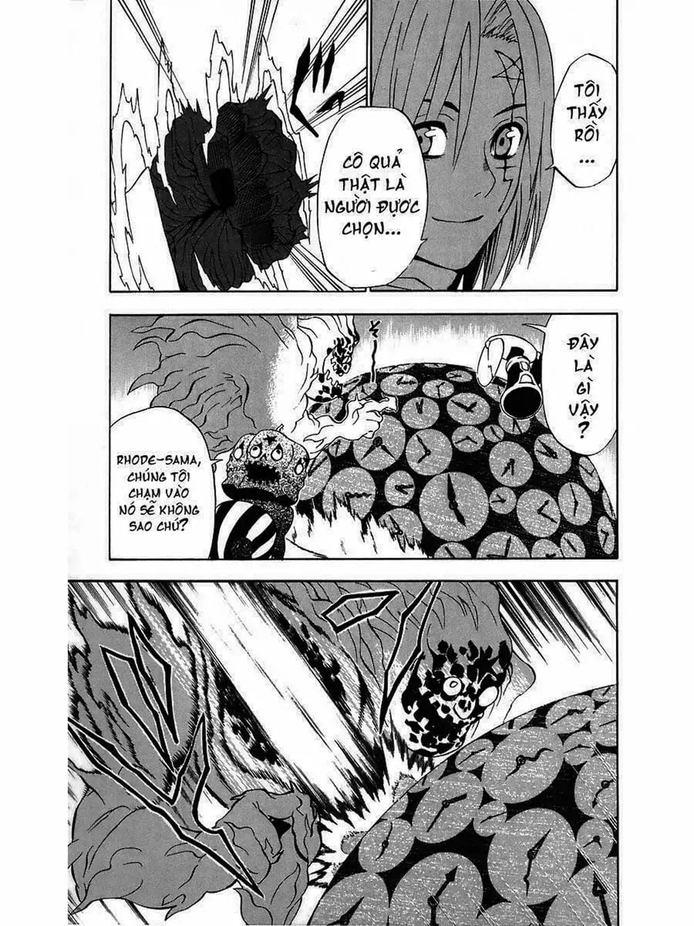 Truyện Tranh Quái Vật Sinh Ra Từ Linh Hồn Chết Chóc - D. Gray-Man trang 8