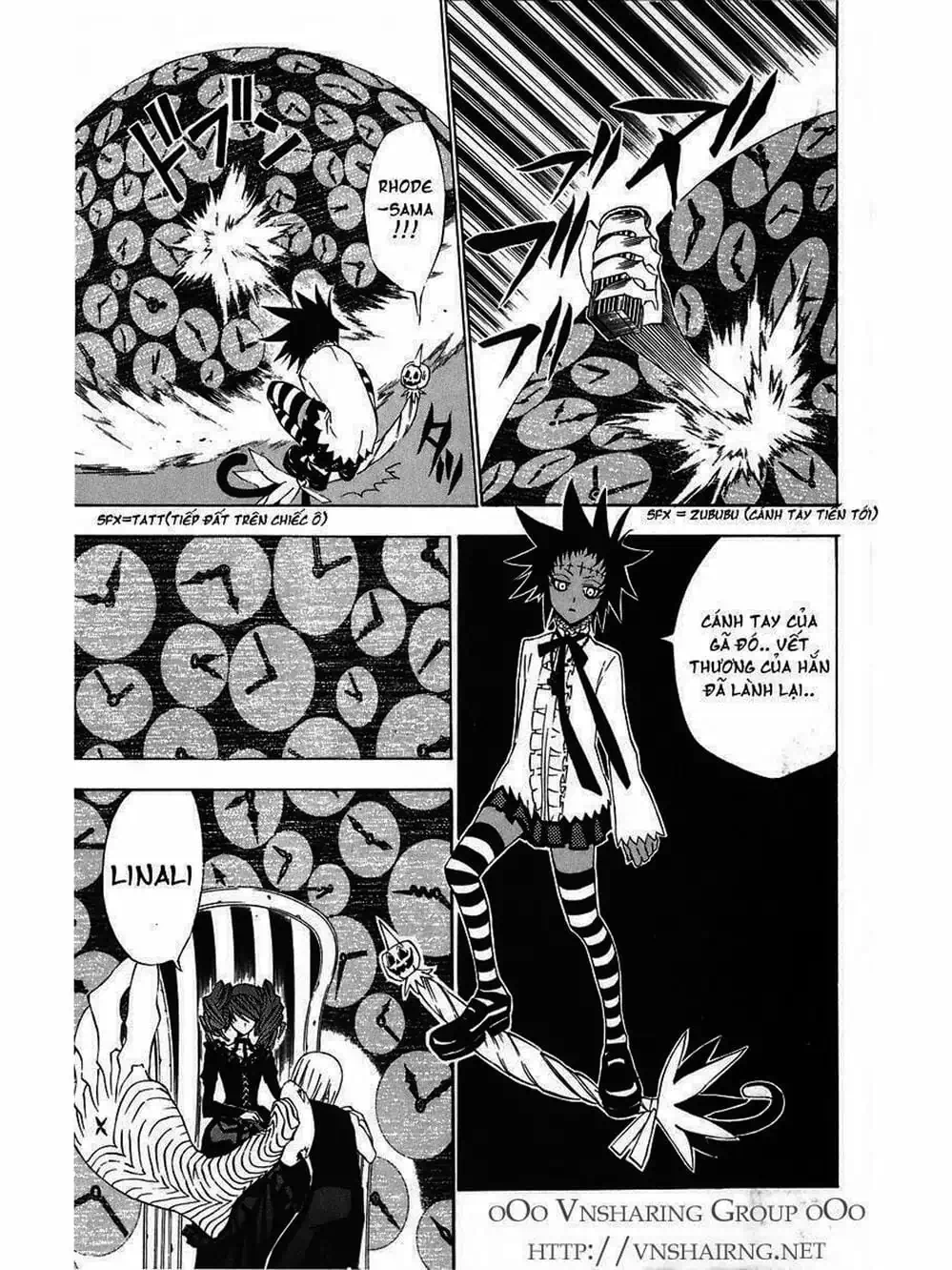 Truyện Tranh Quái Vật Sinh Ra Từ Linh Hồn Chết Chóc - D. Gray-Man trang 8