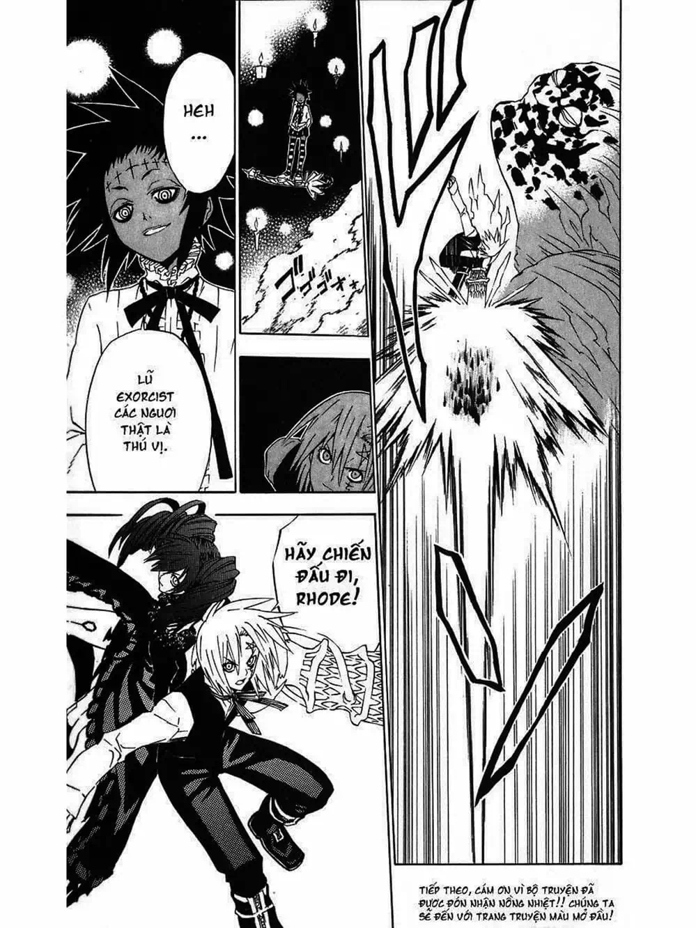 Truyện Tranh Quái Vật Sinh Ra Từ Linh Hồn Chết Chóc - D. Gray-Man trang 8