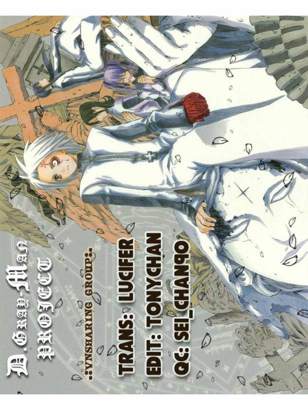 Truyện Tranh Quái Vật Sinh Ra Từ Linh Hồn Chết Chóc - D. Gray-Man trang 8
