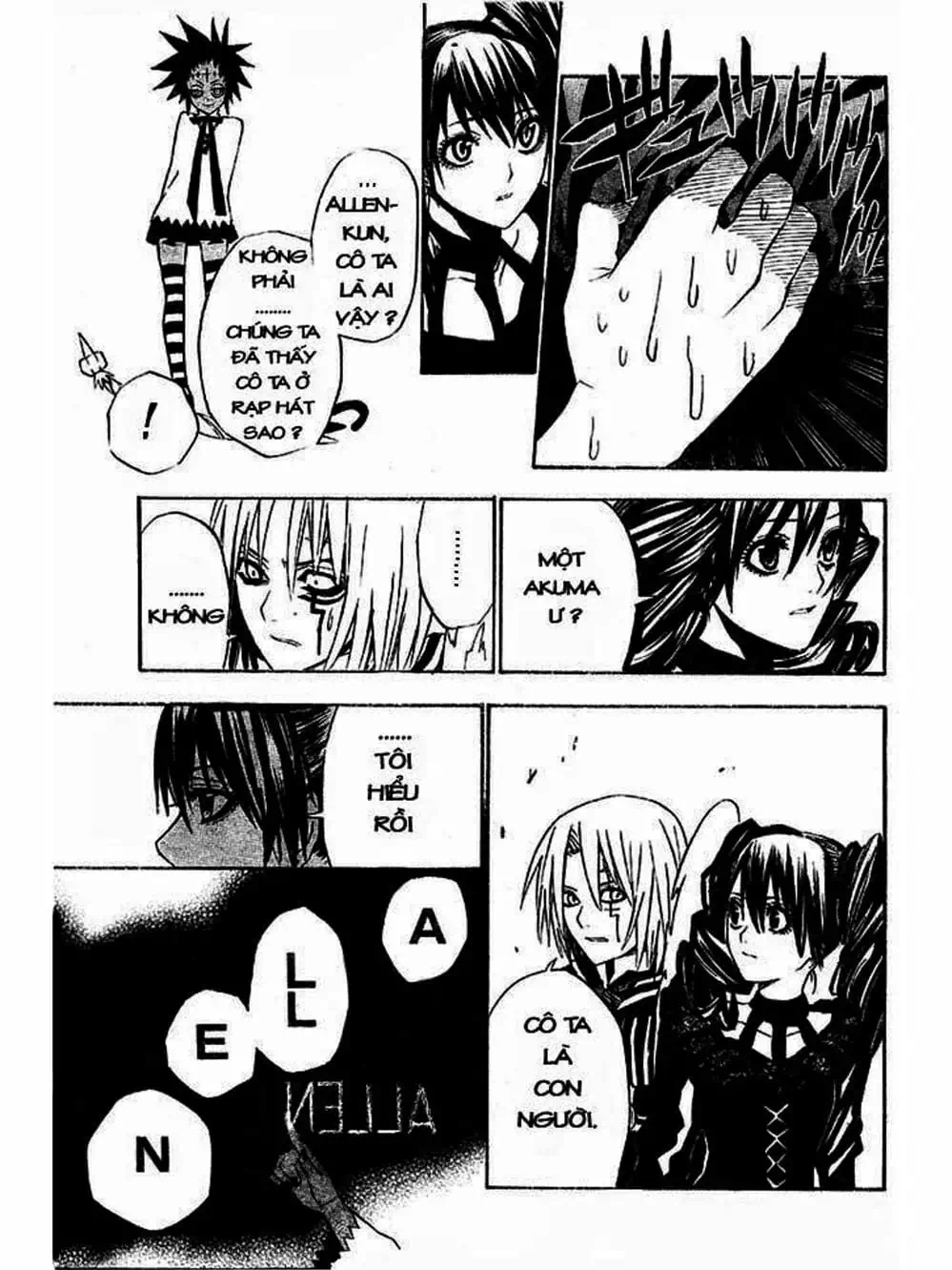 Truyện Tranh Quái Vật Sinh Ra Từ Linh Hồn Chết Chóc - D. Gray-Man trang 8