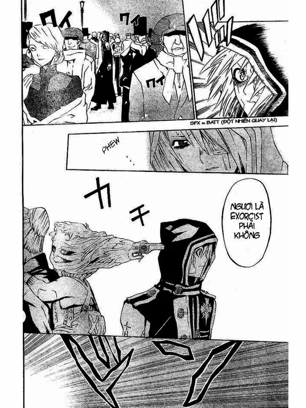 Truyện Tranh Quái Vật Sinh Ra Từ Linh Hồn Chết Chóc - D. Gray-Man trang 8