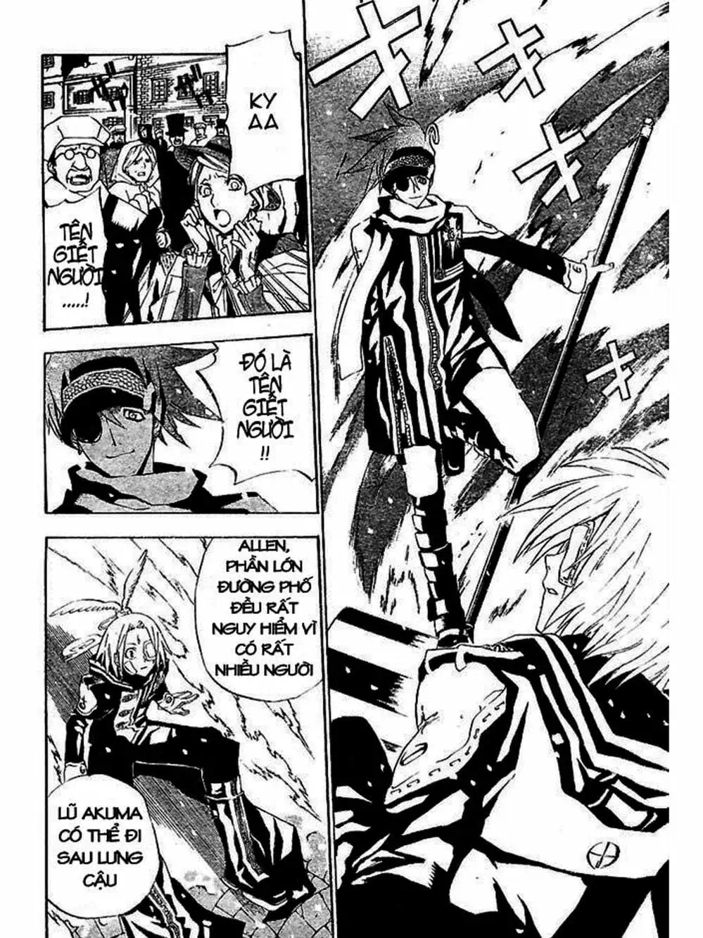 Truyện Tranh Quái Vật Sinh Ra Từ Linh Hồn Chết Chóc - D. Gray-Man trang 8