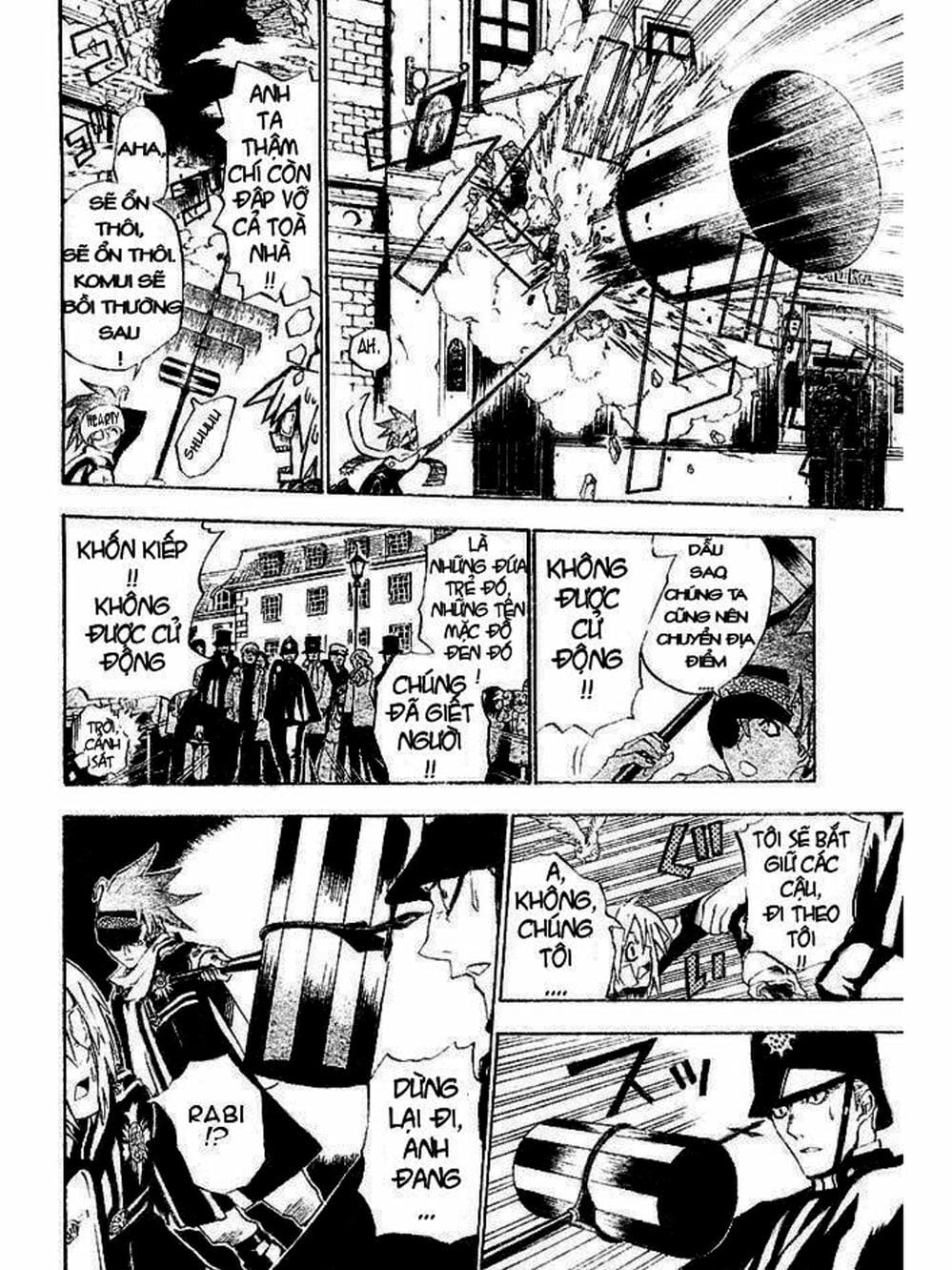 Truyện Tranh Quái Vật Sinh Ra Từ Linh Hồn Chết Chóc - D. Gray-Man trang 8