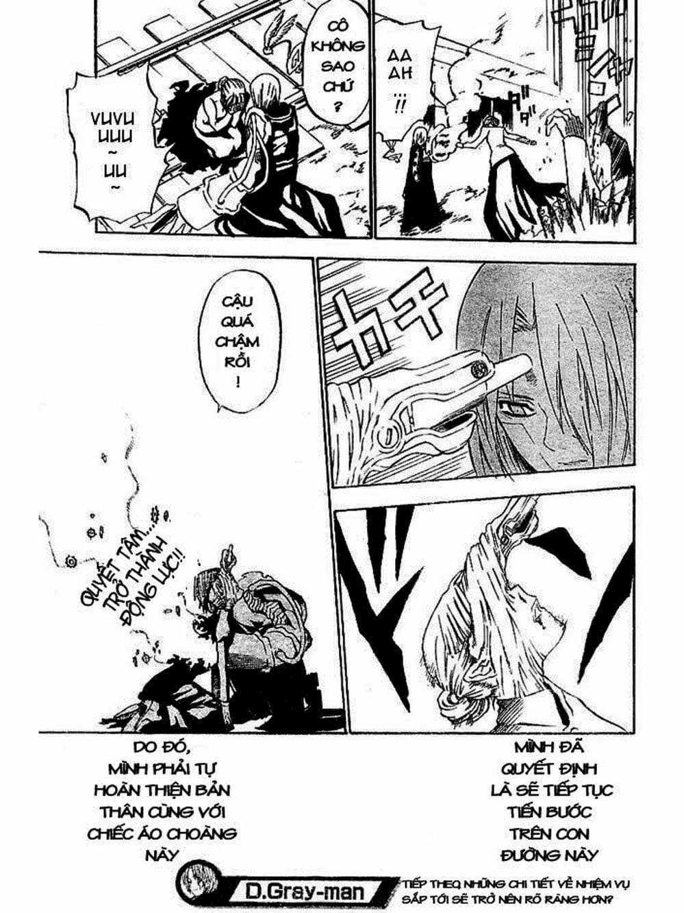 Truyện Tranh Quái Vật Sinh Ra Từ Linh Hồn Chết Chóc - D. Gray-Man trang 8