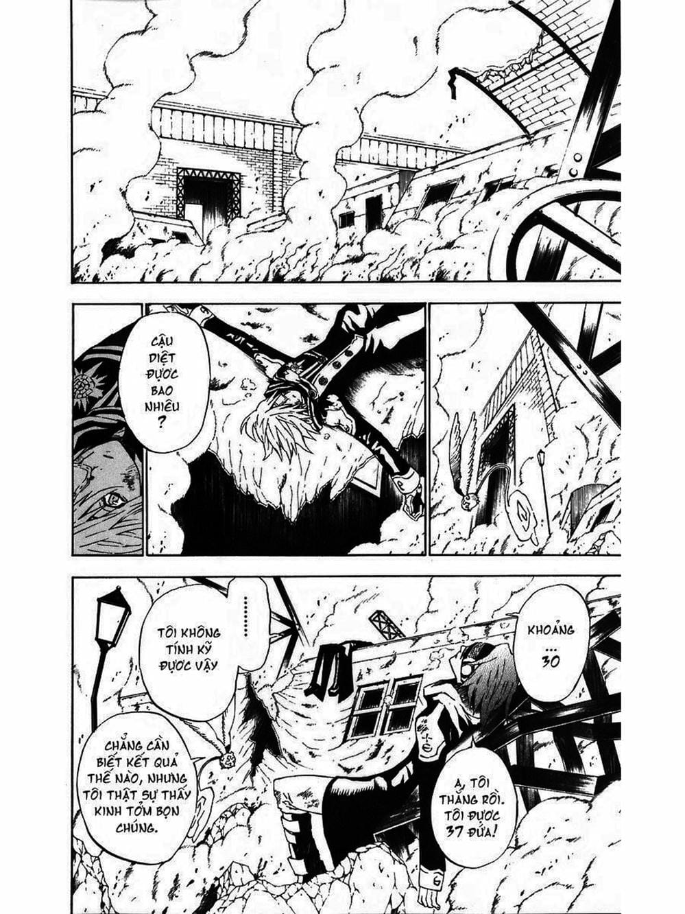Truyện Tranh Quái Vật Sinh Ra Từ Linh Hồn Chết Chóc - D. Gray-Man trang 8