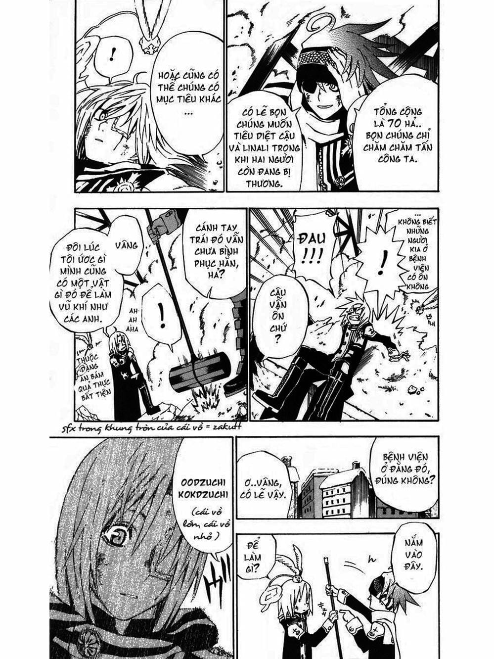 Truyện Tranh Quái Vật Sinh Ra Từ Linh Hồn Chết Chóc - D. Gray-Man trang 8