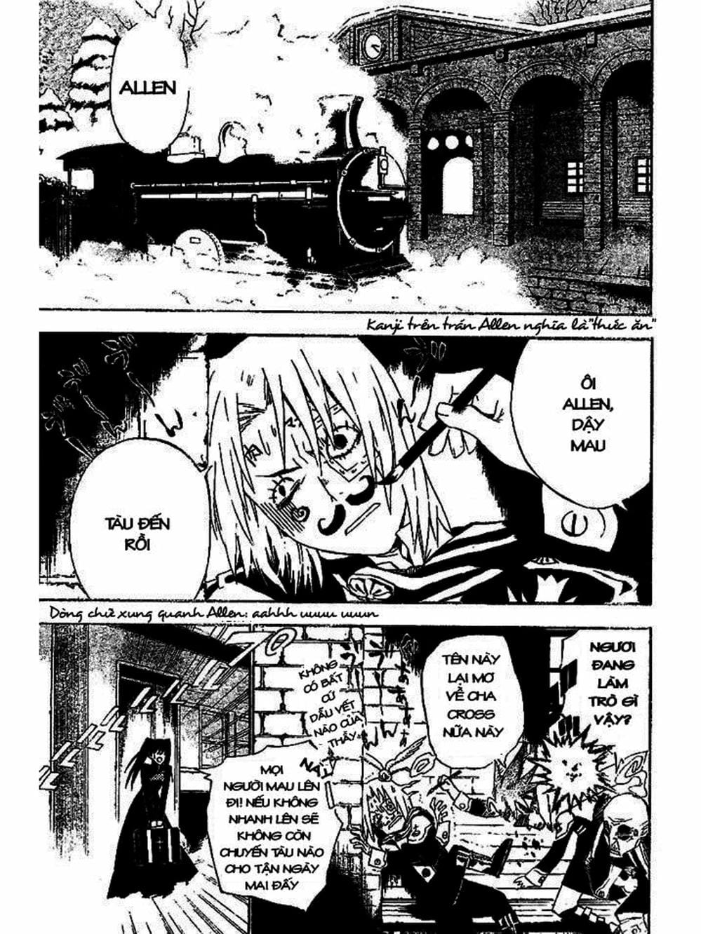 Truyện Tranh Quái Vật Sinh Ra Từ Linh Hồn Chết Chóc - D. Gray-Man trang 8