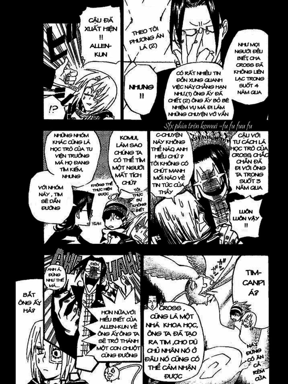 Truyện Tranh Quái Vật Sinh Ra Từ Linh Hồn Chết Chóc - D. Gray-Man trang 8