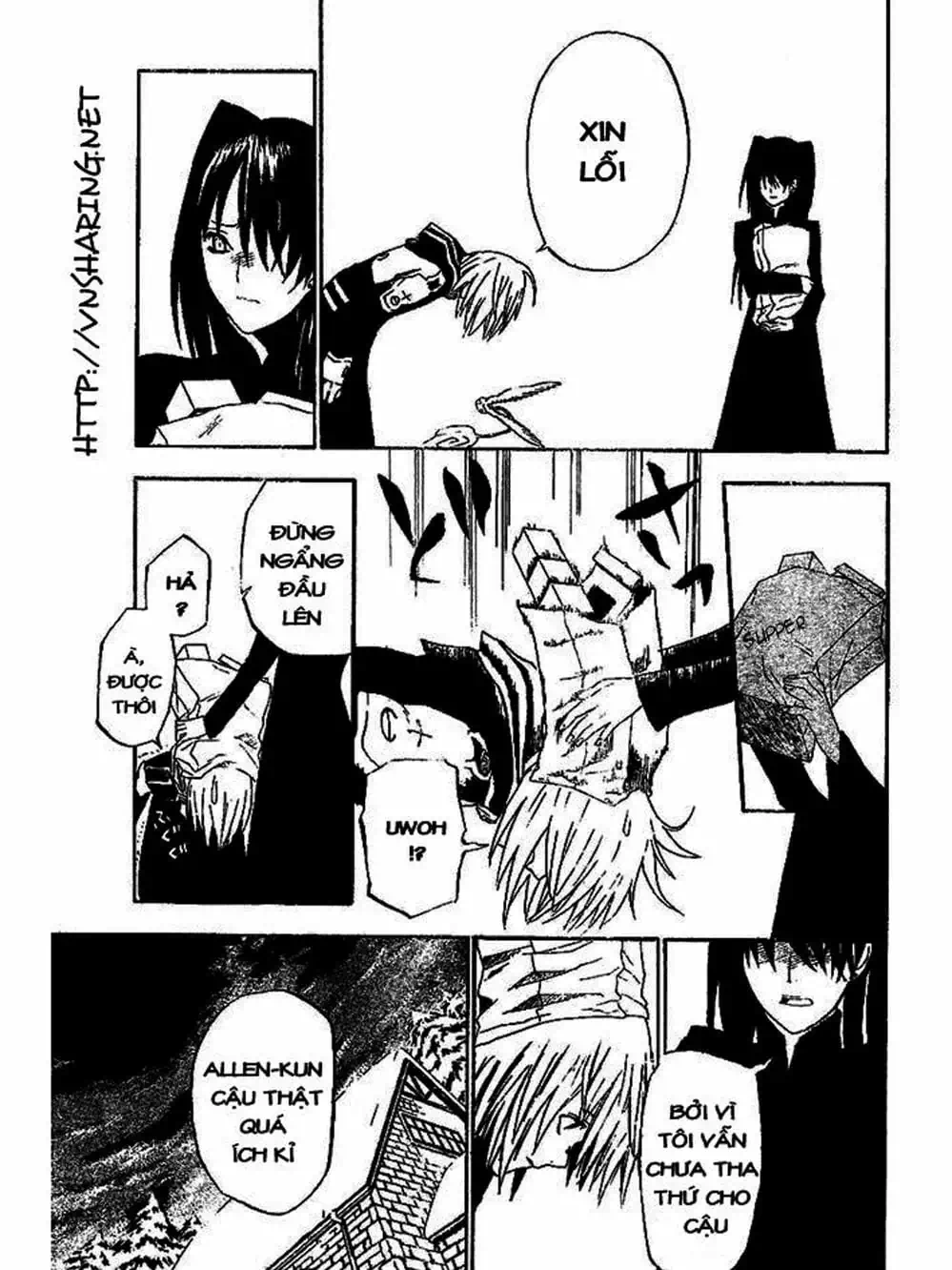 Truyện Tranh Quái Vật Sinh Ra Từ Linh Hồn Chết Chóc - D. Gray-Man trang 8