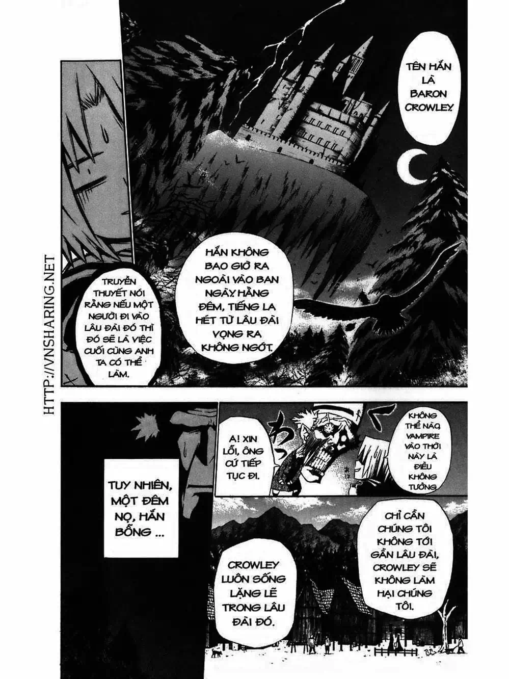 Truyện Tranh Quái Vật Sinh Ra Từ Linh Hồn Chết Chóc - D. Gray-Man trang 8