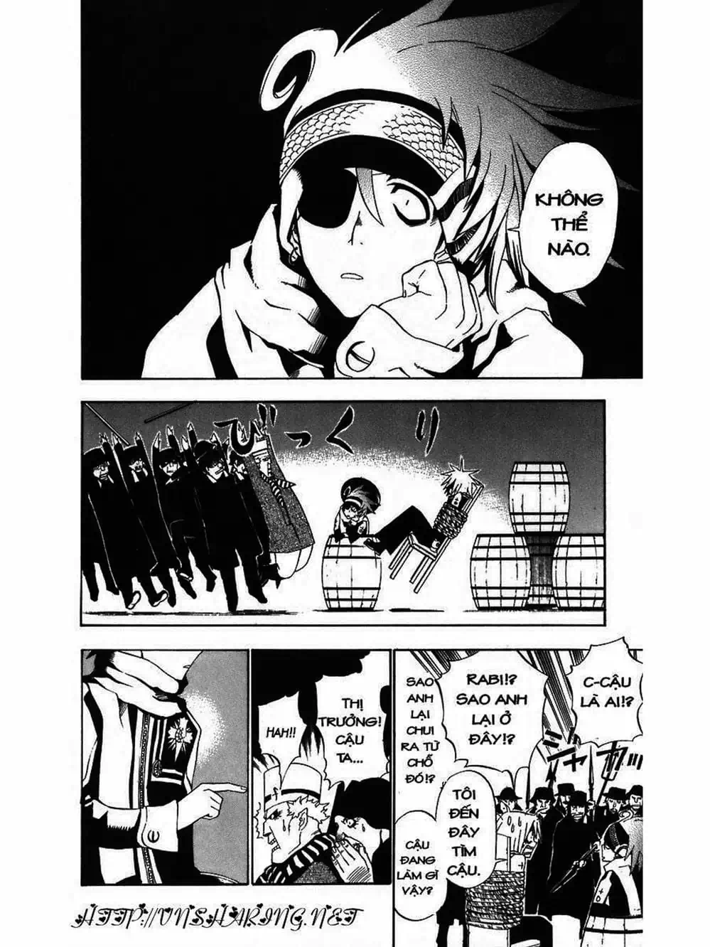 Truyện Tranh Quái Vật Sinh Ra Từ Linh Hồn Chết Chóc - D. Gray-Man trang 8