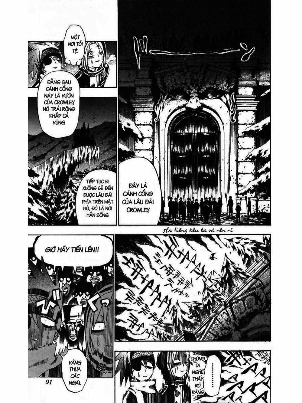 Truyện Tranh Quái Vật Sinh Ra Từ Linh Hồn Chết Chóc - D. Gray-Man trang 8