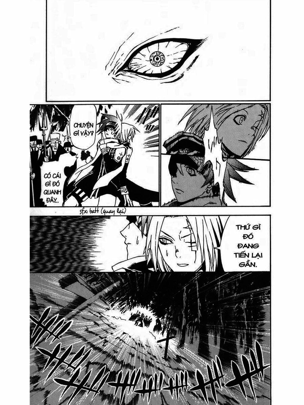 Truyện Tranh Quái Vật Sinh Ra Từ Linh Hồn Chết Chóc - D. Gray-Man trang 8
