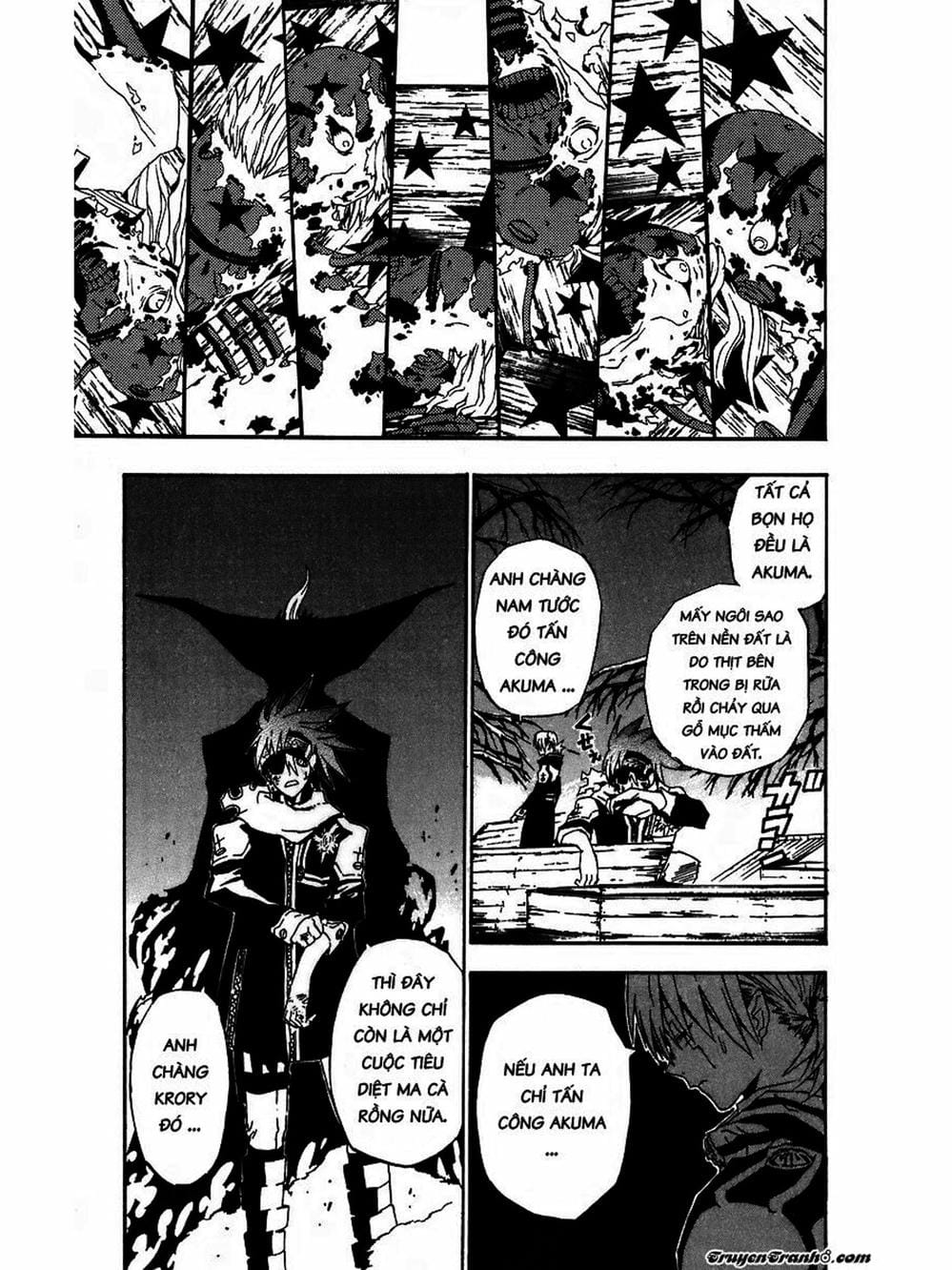 Truyện Tranh Quái Vật Sinh Ra Từ Linh Hồn Chết Chóc - D. Gray-Man trang 8