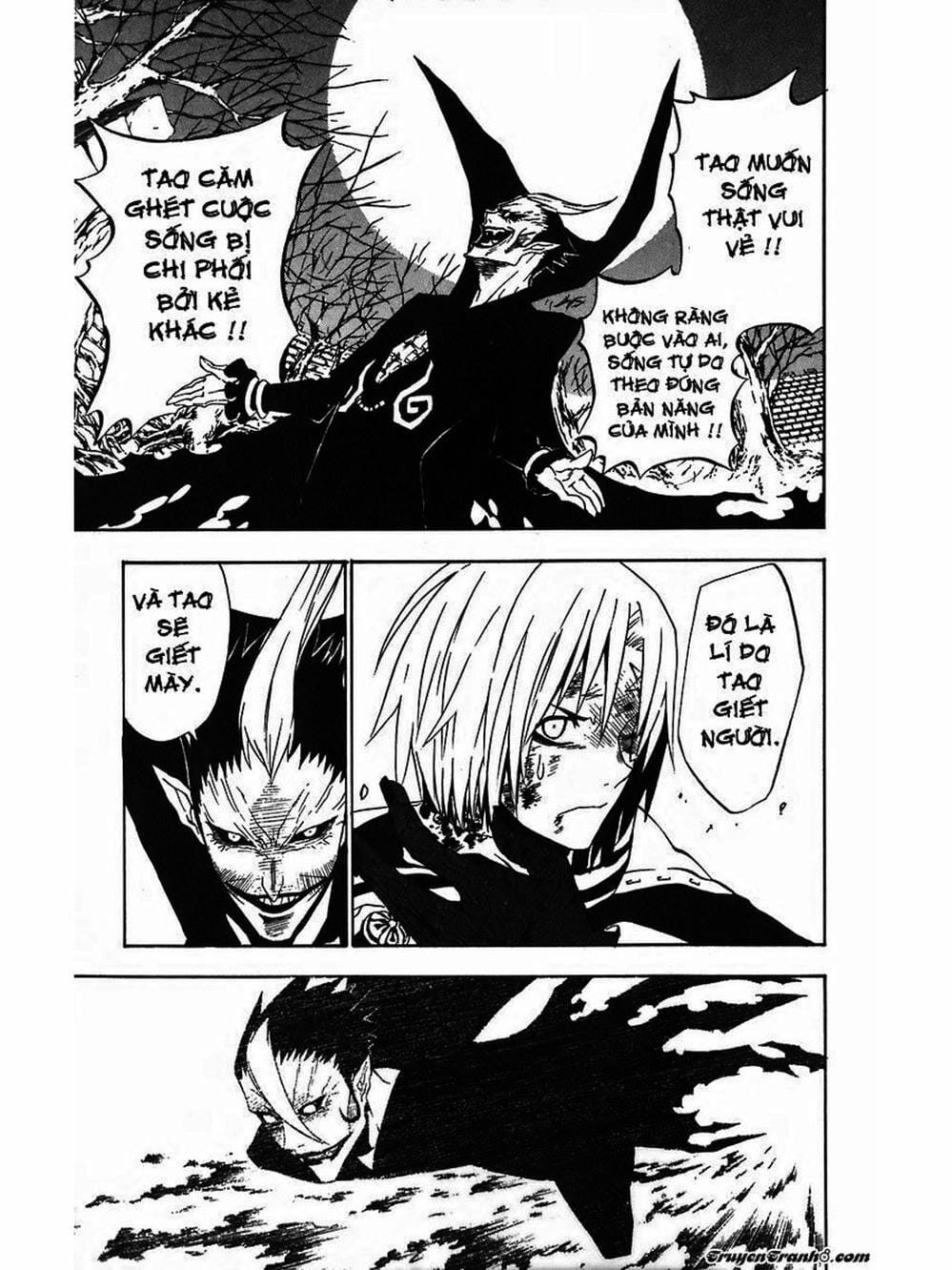 Truyện Tranh Quái Vật Sinh Ra Từ Linh Hồn Chết Chóc - D. Gray-Man trang 8