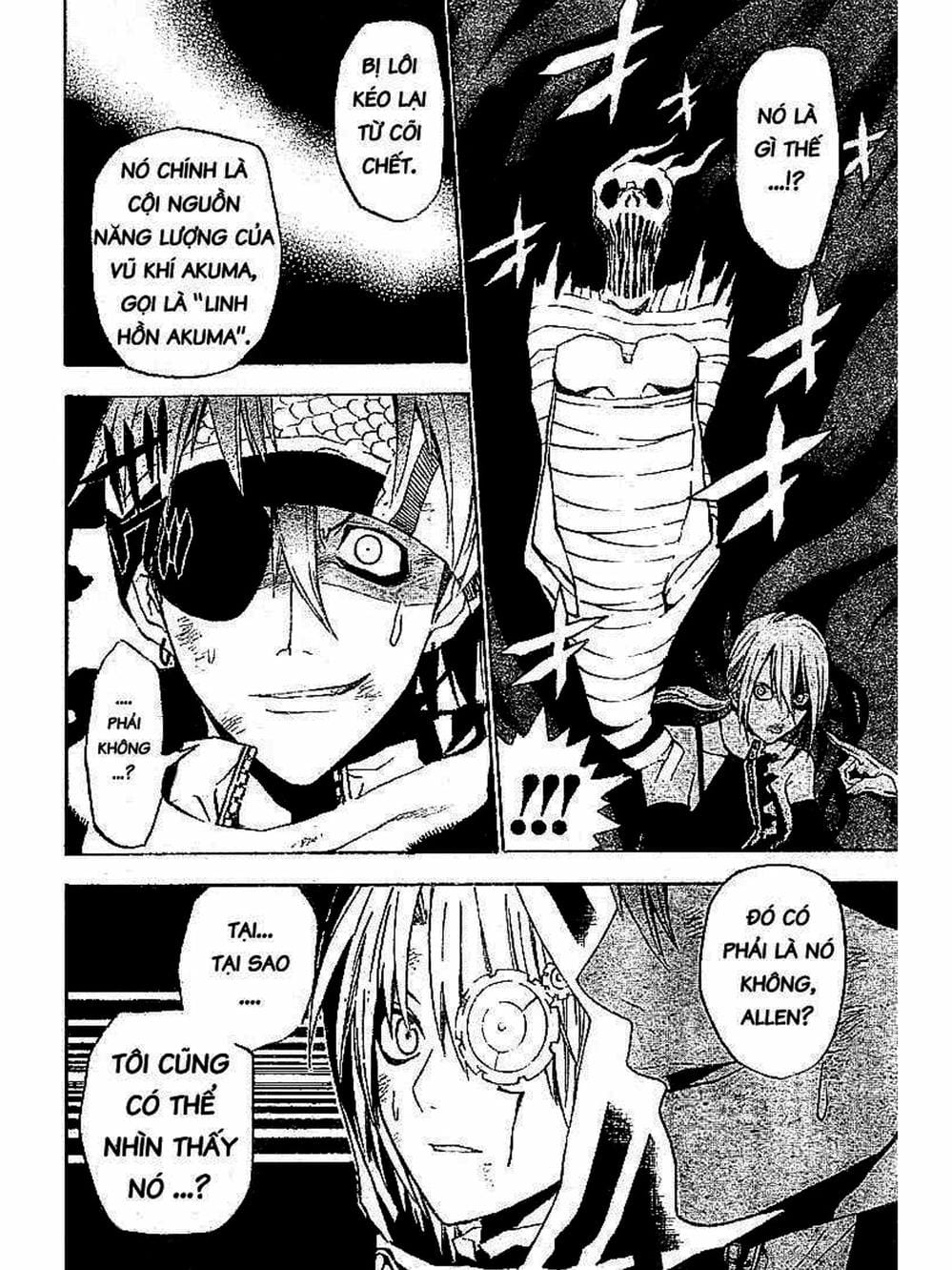 Truyện Tranh Quái Vật Sinh Ra Từ Linh Hồn Chết Chóc - D. Gray-Man trang 8