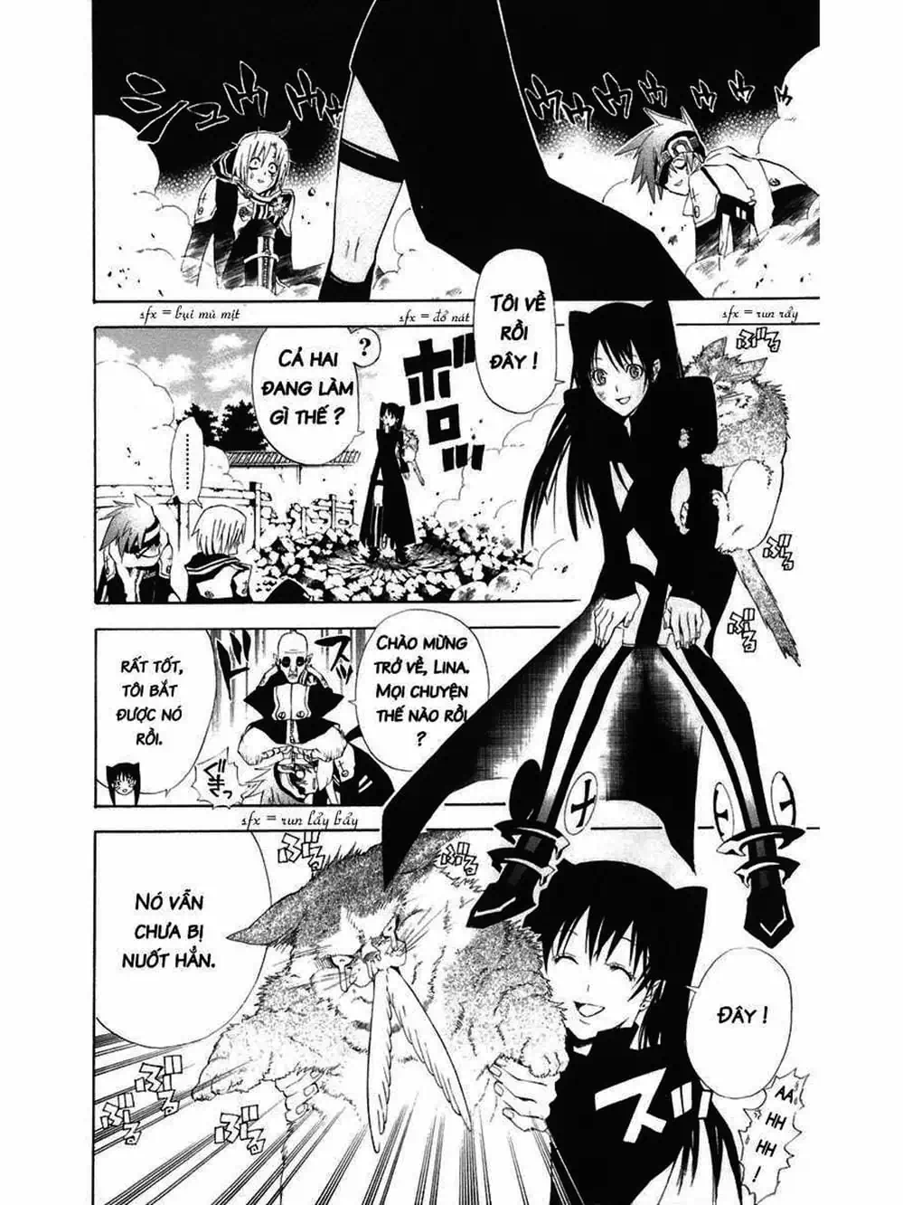 Truyện Tranh Quái Vật Sinh Ra Từ Linh Hồn Chết Chóc - D. Gray-Man trang 8
