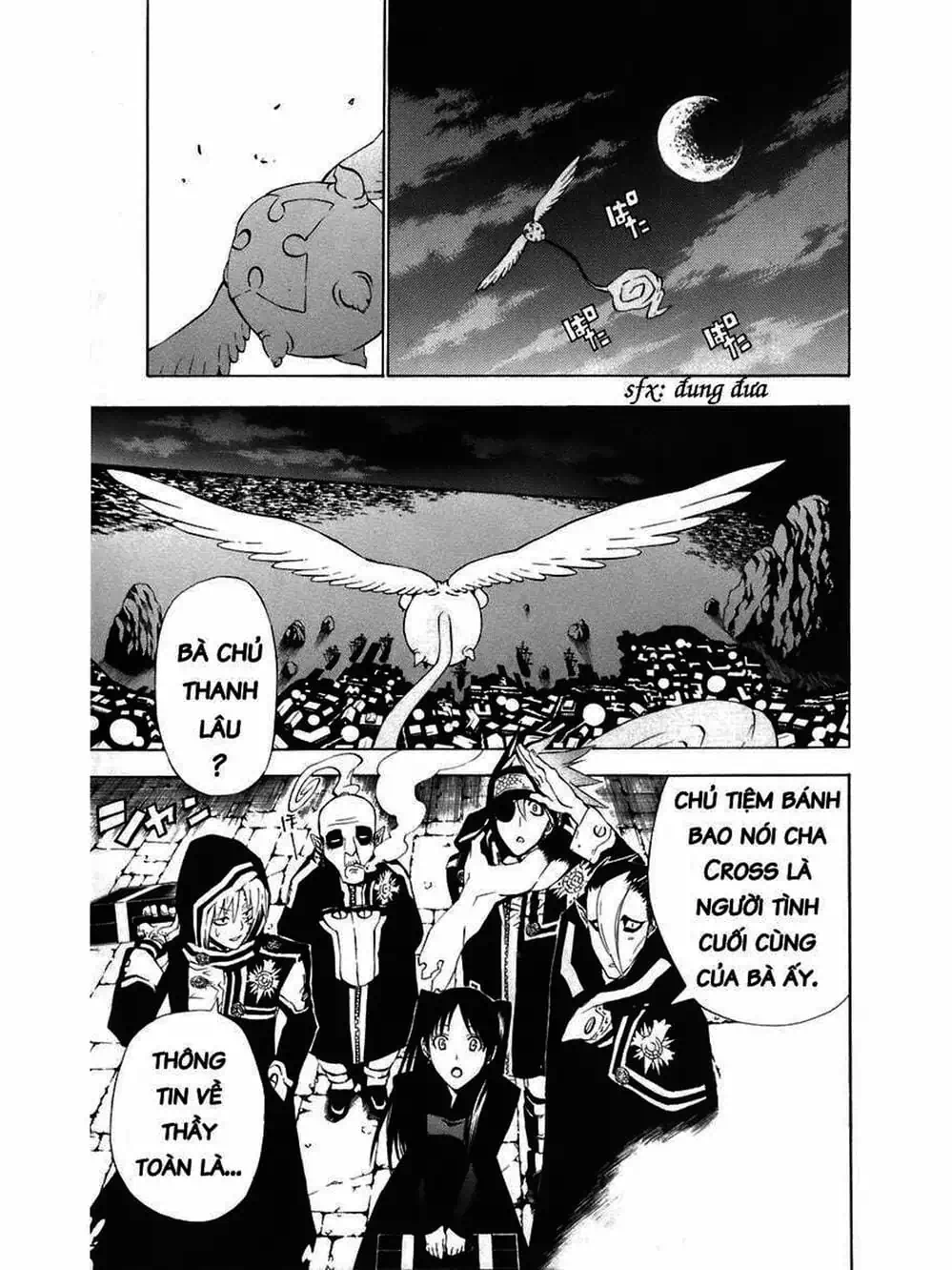 Truyện Tranh Quái Vật Sinh Ra Từ Linh Hồn Chết Chóc - D. Gray-Man trang 8