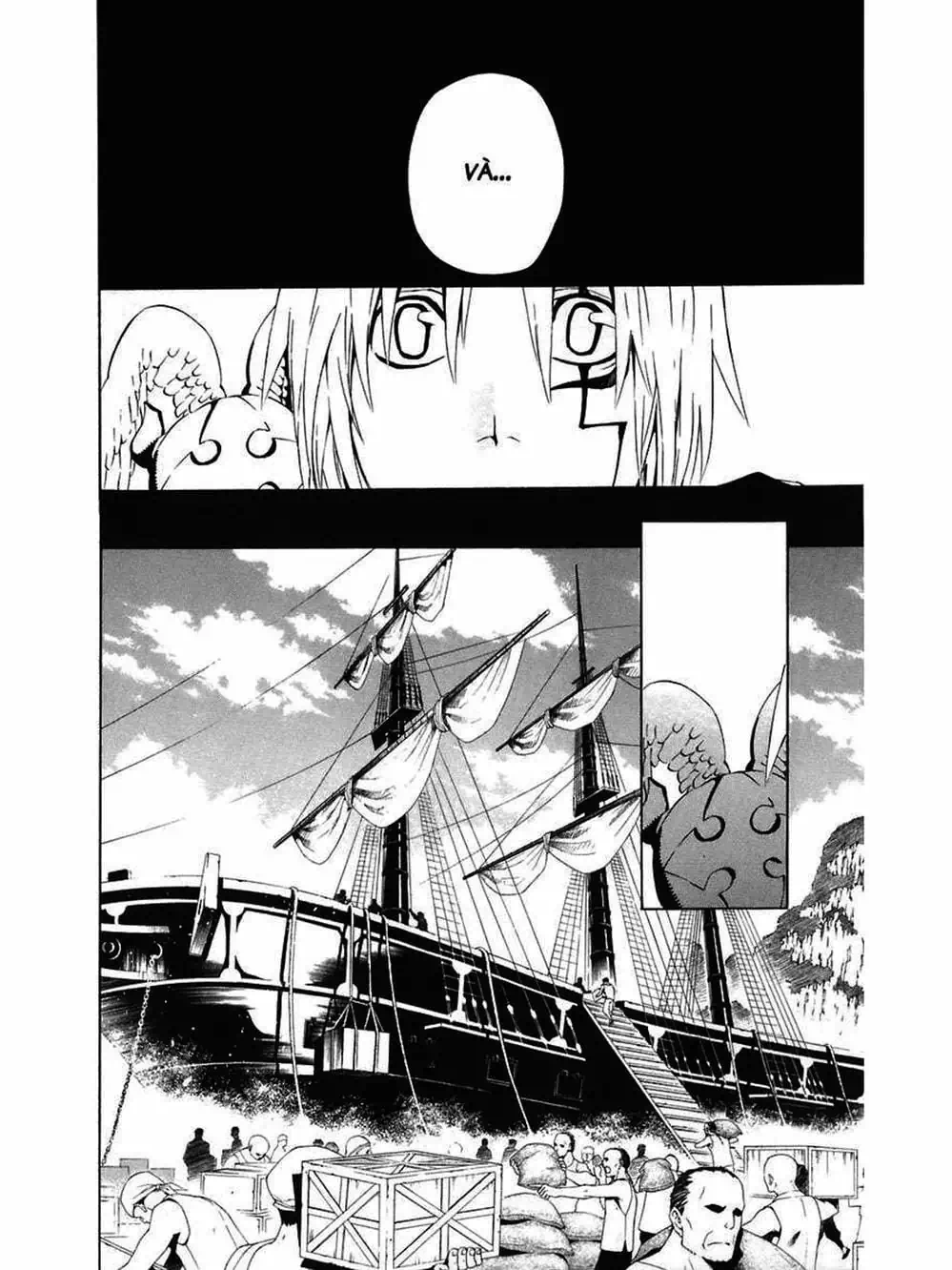 Truyện Tranh Quái Vật Sinh Ra Từ Linh Hồn Chết Chóc - D. Gray-Man trang 8