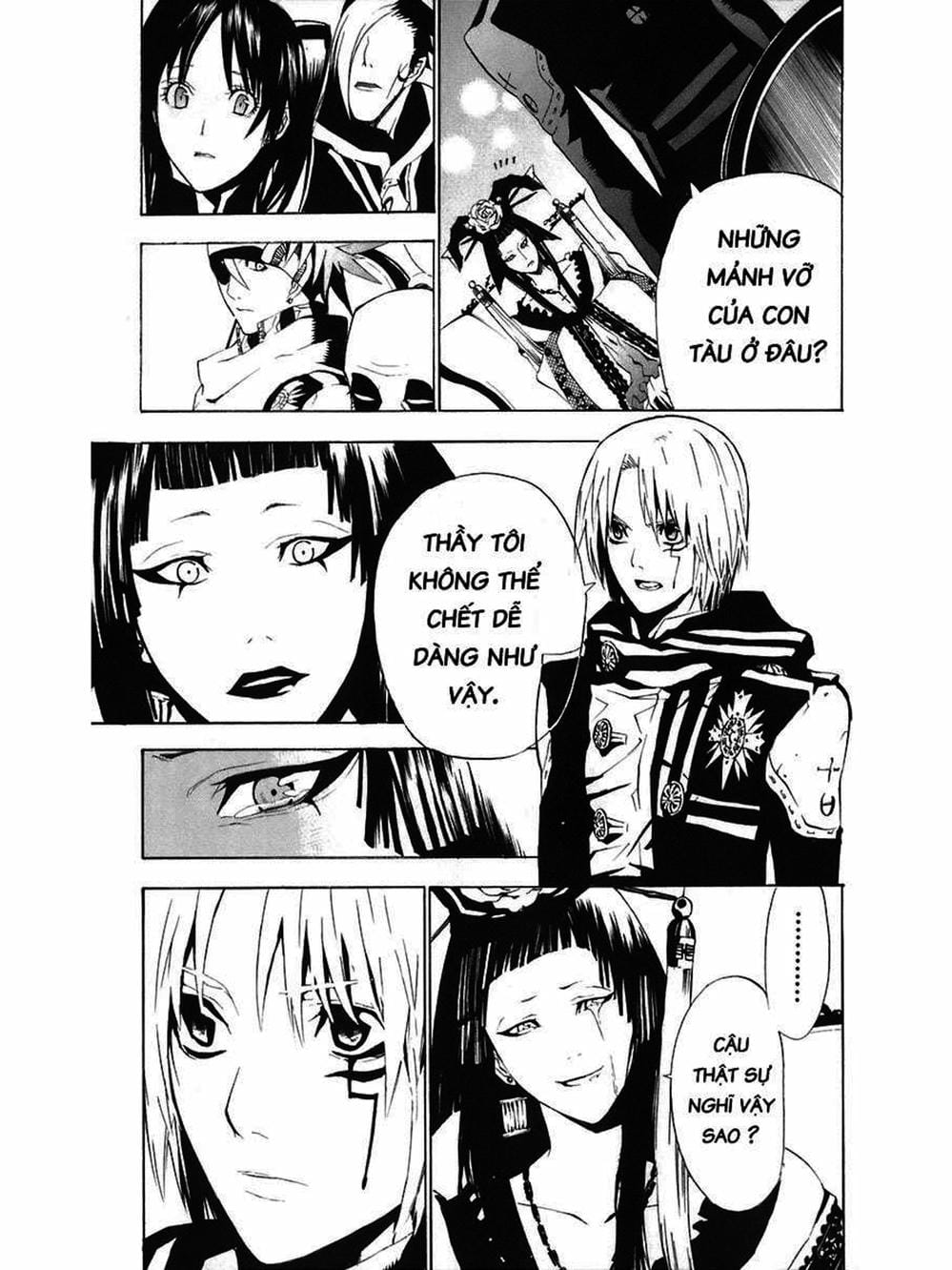 Truyện Tranh Quái Vật Sinh Ra Từ Linh Hồn Chết Chóc - D. Gray-Man trang 8