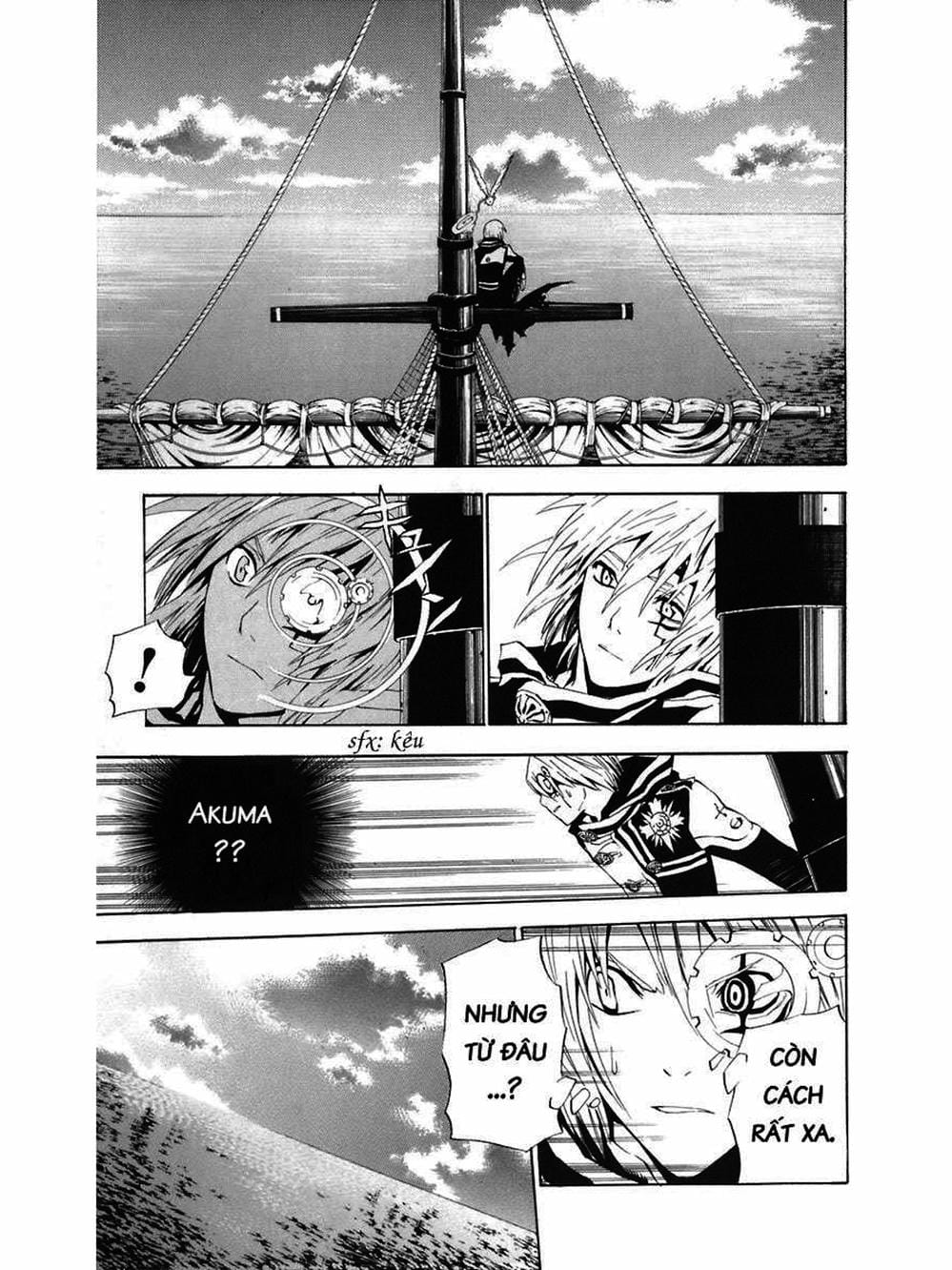 Truyện Tranh Quái Vật Sinh Ra Từ Linh Hồn Chết Chóc - D. Gray-Man trang 8