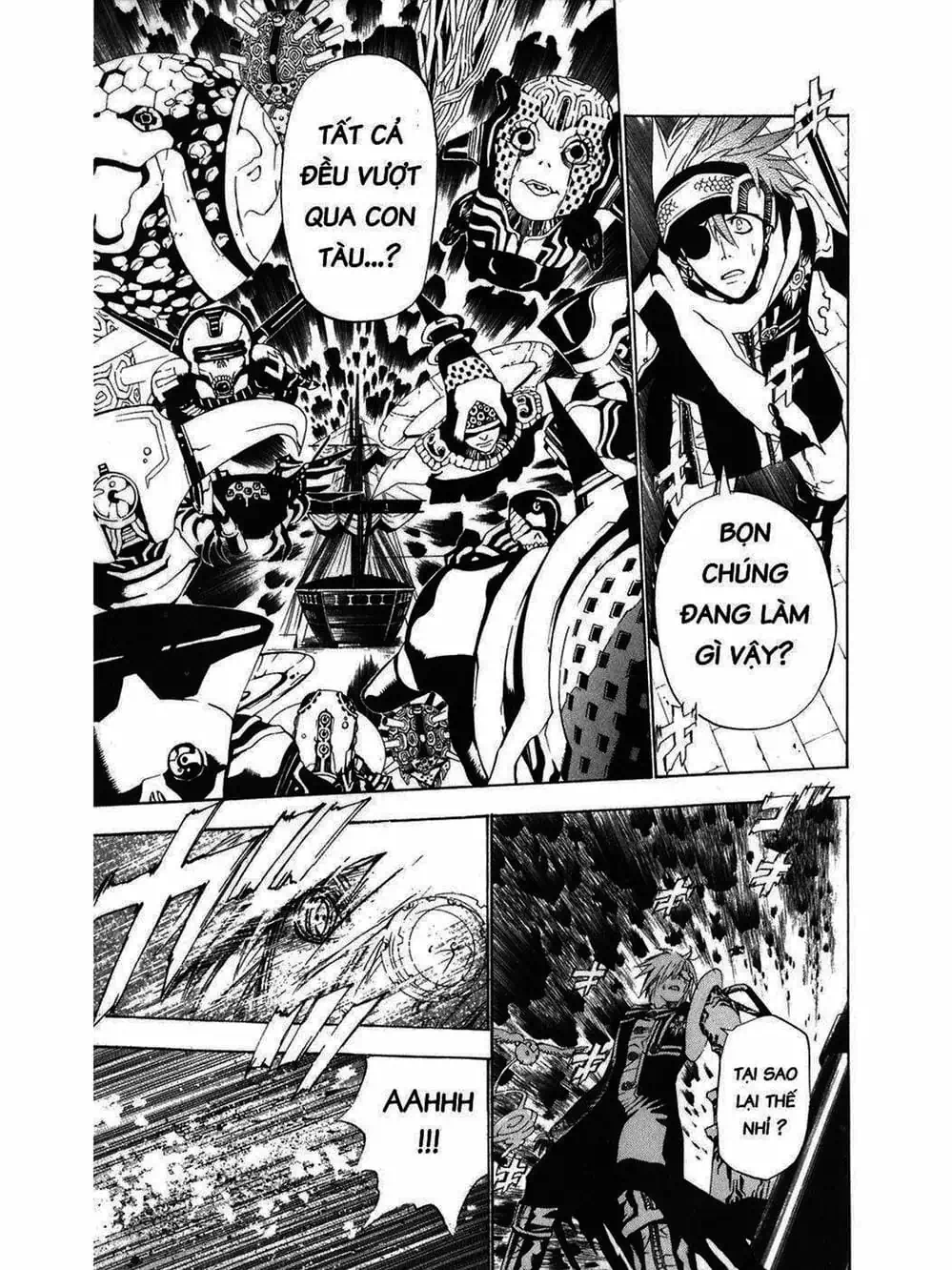 Truyện Tranh Quái Vật Sinh Ra Từ Linh Hồn Chết Chóc - D. Gray-Man trang 8