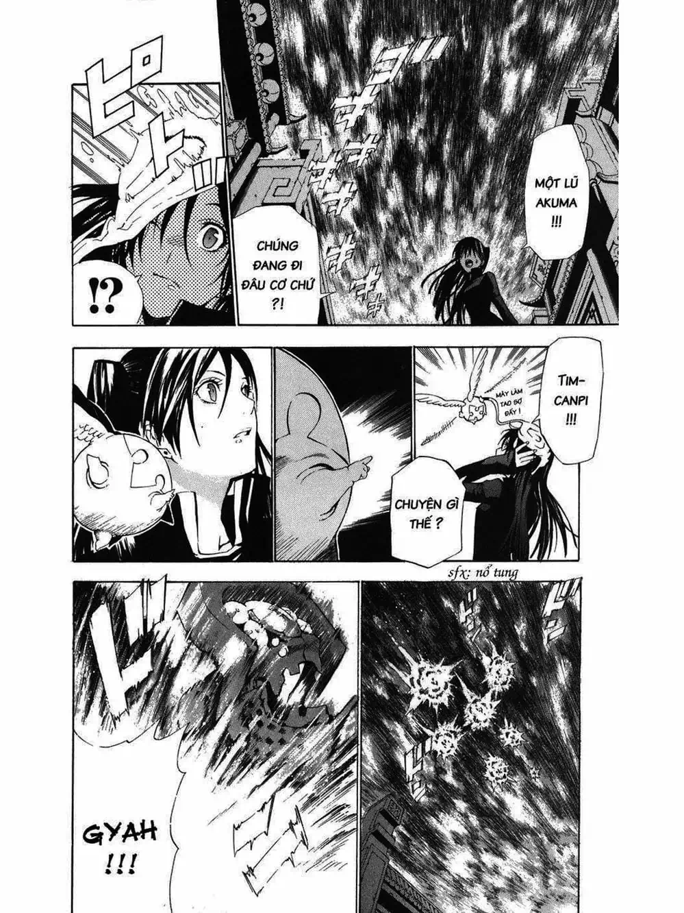 Truyện Tranh Quái Vật Sinh Ra Từ Linh Hồn Chết Chóc - D. Gray-Man trang 8