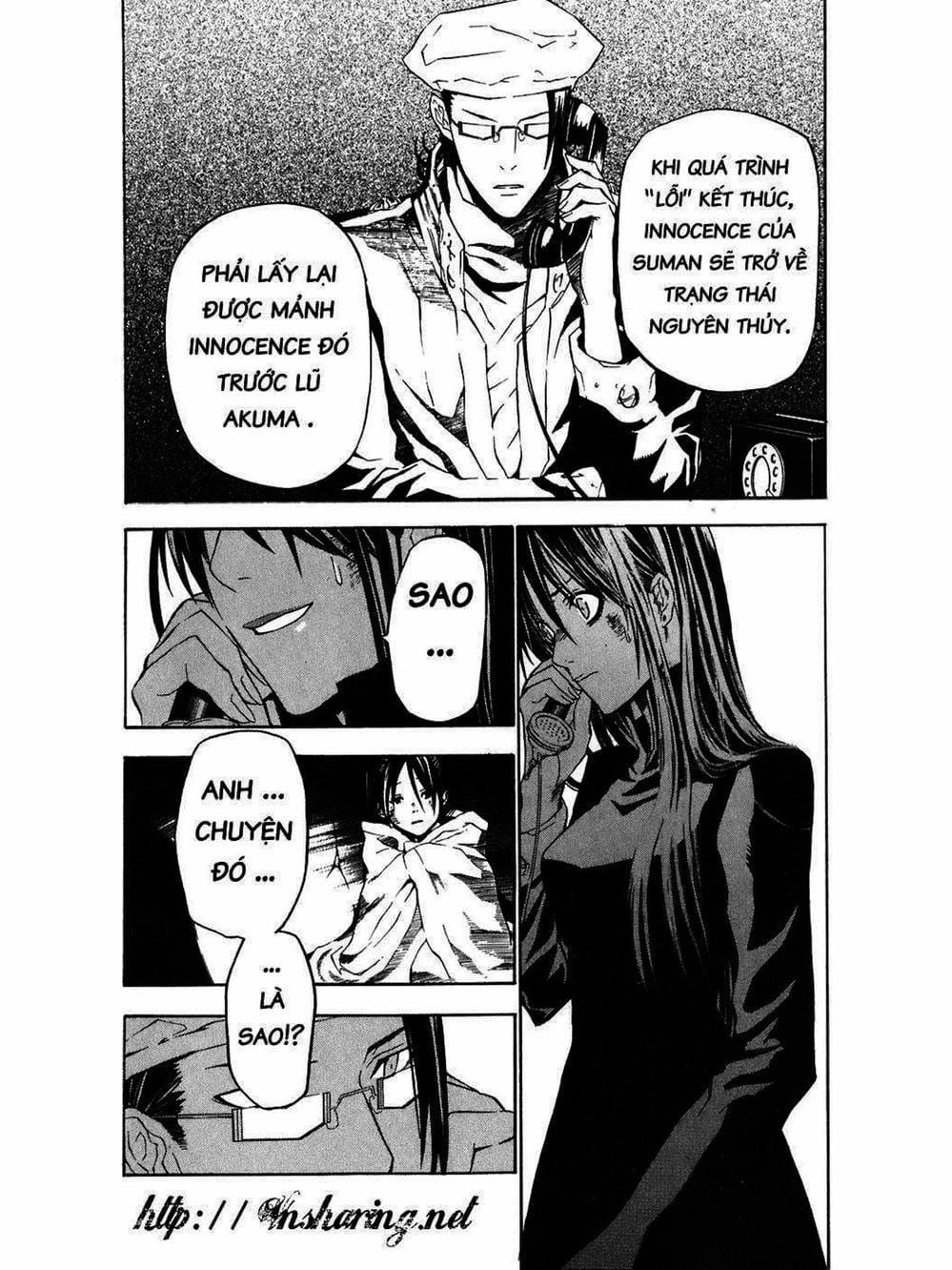 Truyện Tranh Quái Vật Sinh Ra Từ Linh Hồn Chết Chóc - D. Gray-Man trang 8