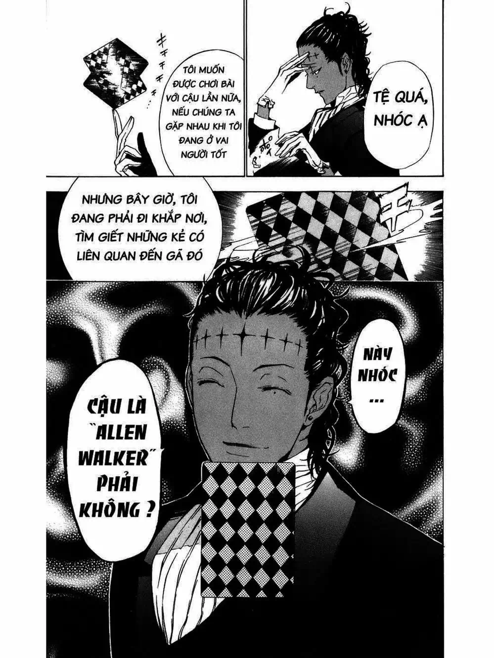 Truyện Tranh Quái Vật Sinh Ra Từ Linh Hồn Chết Chóc - D. Gray-Man trang 8