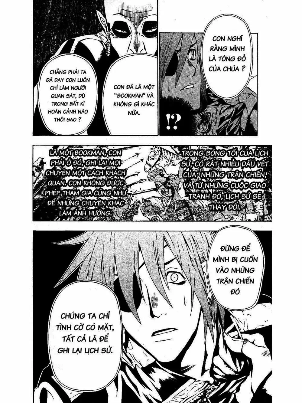 Truyện Tranh Quái Vật Sinh Ra Từ Linh Hồn Chết Chóc - D. Gray-Man trang 8