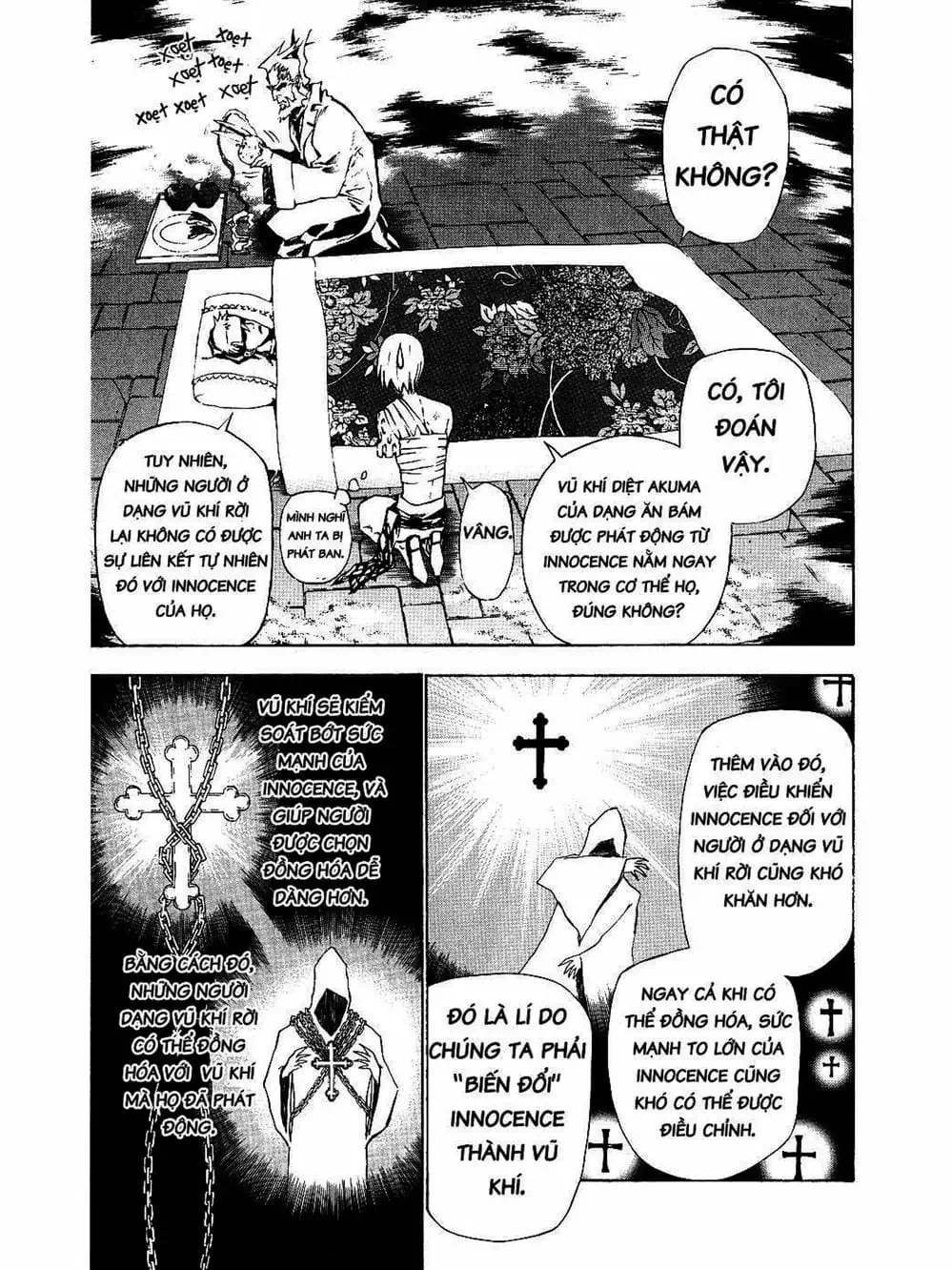 Truyện Tranh Quái Vật Sinh Ra Từ Linh Hồn Chết Chóc - D. Gray-Man trang 8