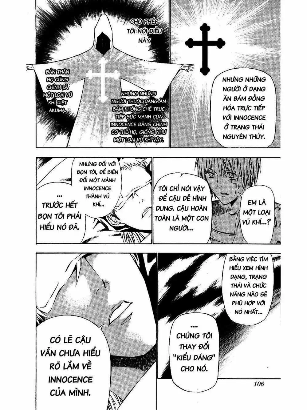 Truyện Tranh Quái Vật Sinh Ra Từ Linh Hồn Chết Chóc - D. Gray-Man trang 8