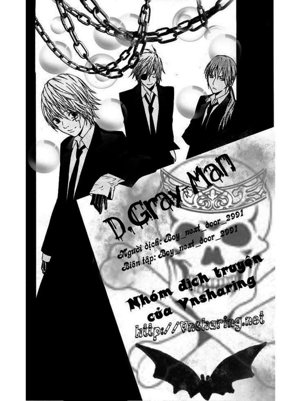 Truyện Tranh Quái Vật Sinh Ra Từ Linh Hồn Chết Chóc - D. Gray-Man trang 8