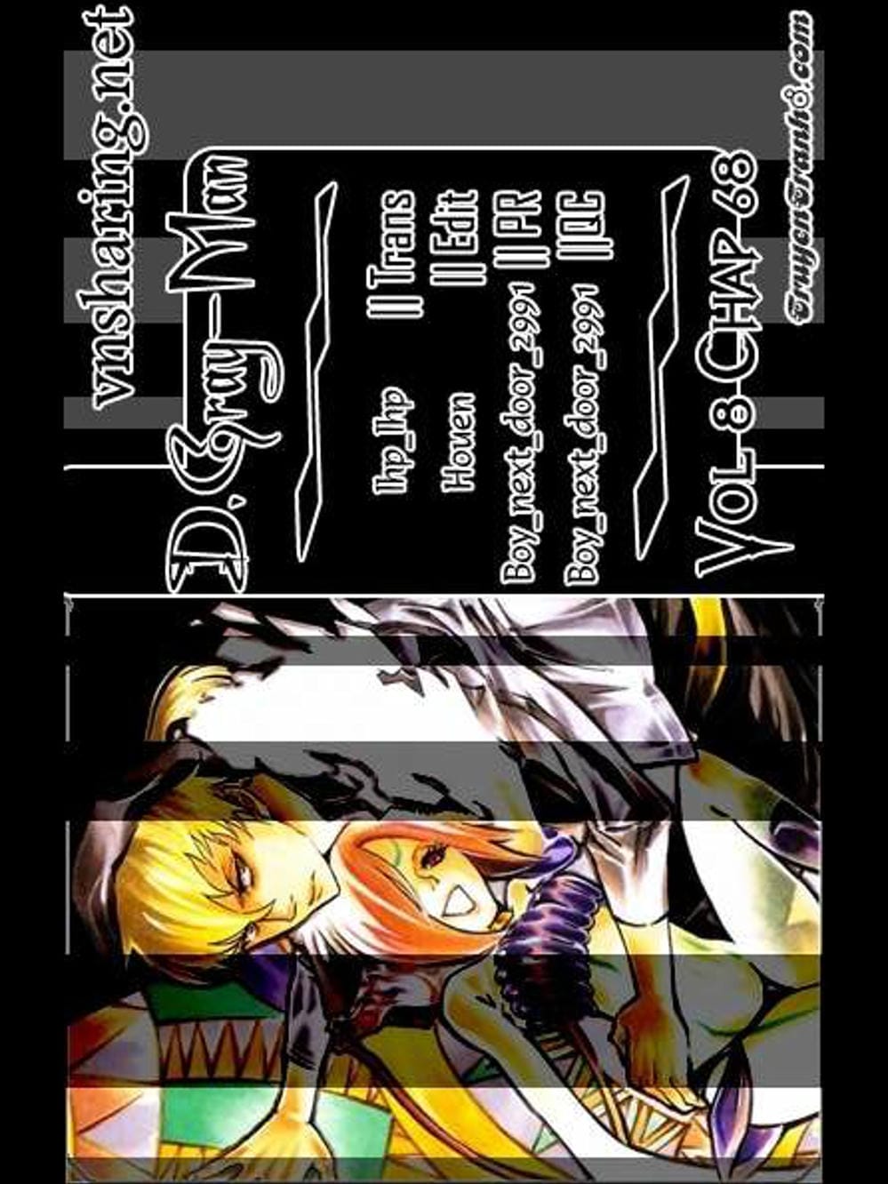 Truyện Tranh Quái Vật Sinh Ra Từ Linh Hồn Chết Chóc - D. Gray-Man trang 8